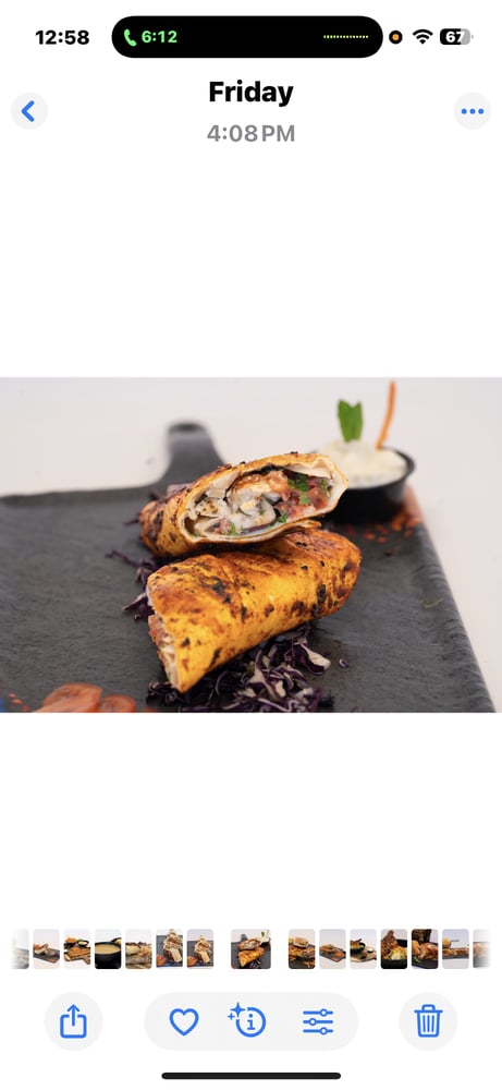 Chicken Kabab Wrap