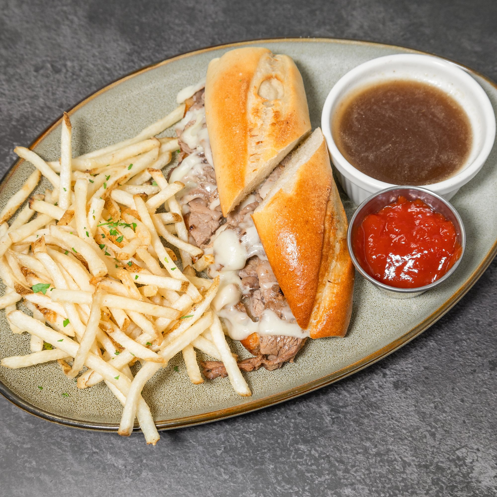 Ribeye French Dip Sandwich
