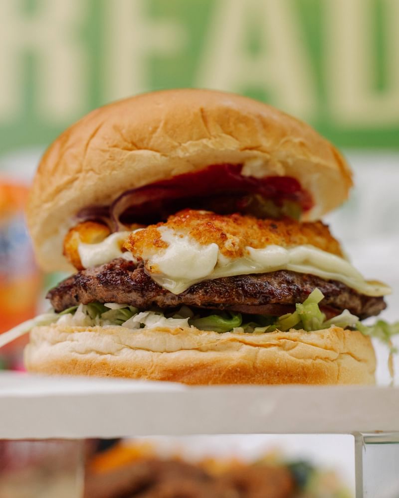 Heart Attack Burger & Fries Combo