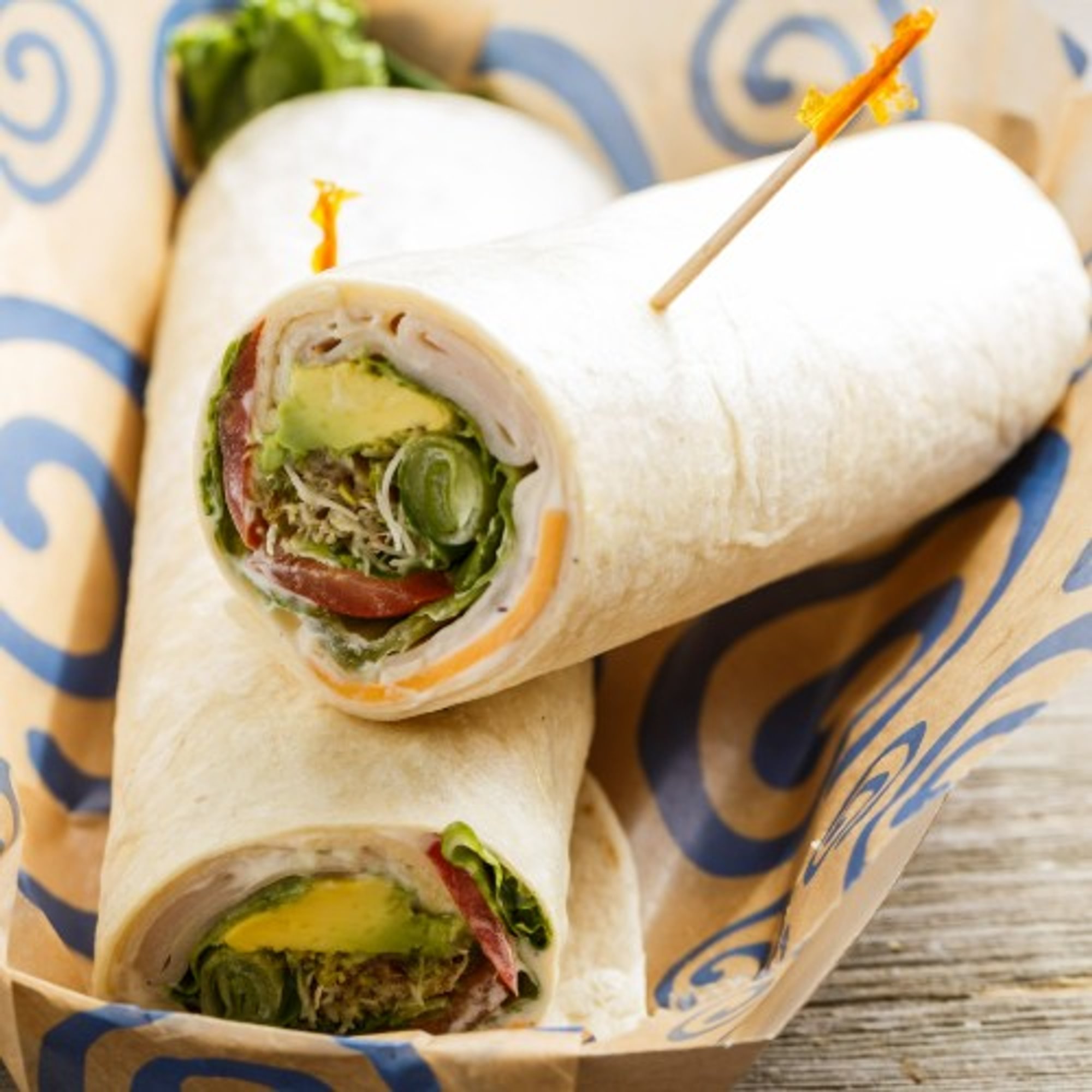 Smokehouse Turkey Sandwich Wrap
