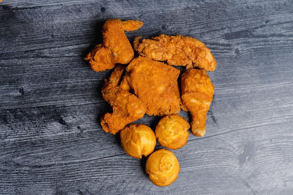5pc Chicken & 3 Cornbread