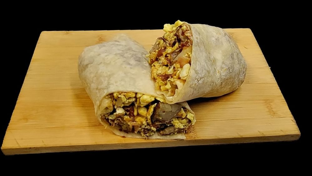 Bacon, Potato & Cheese Burrito