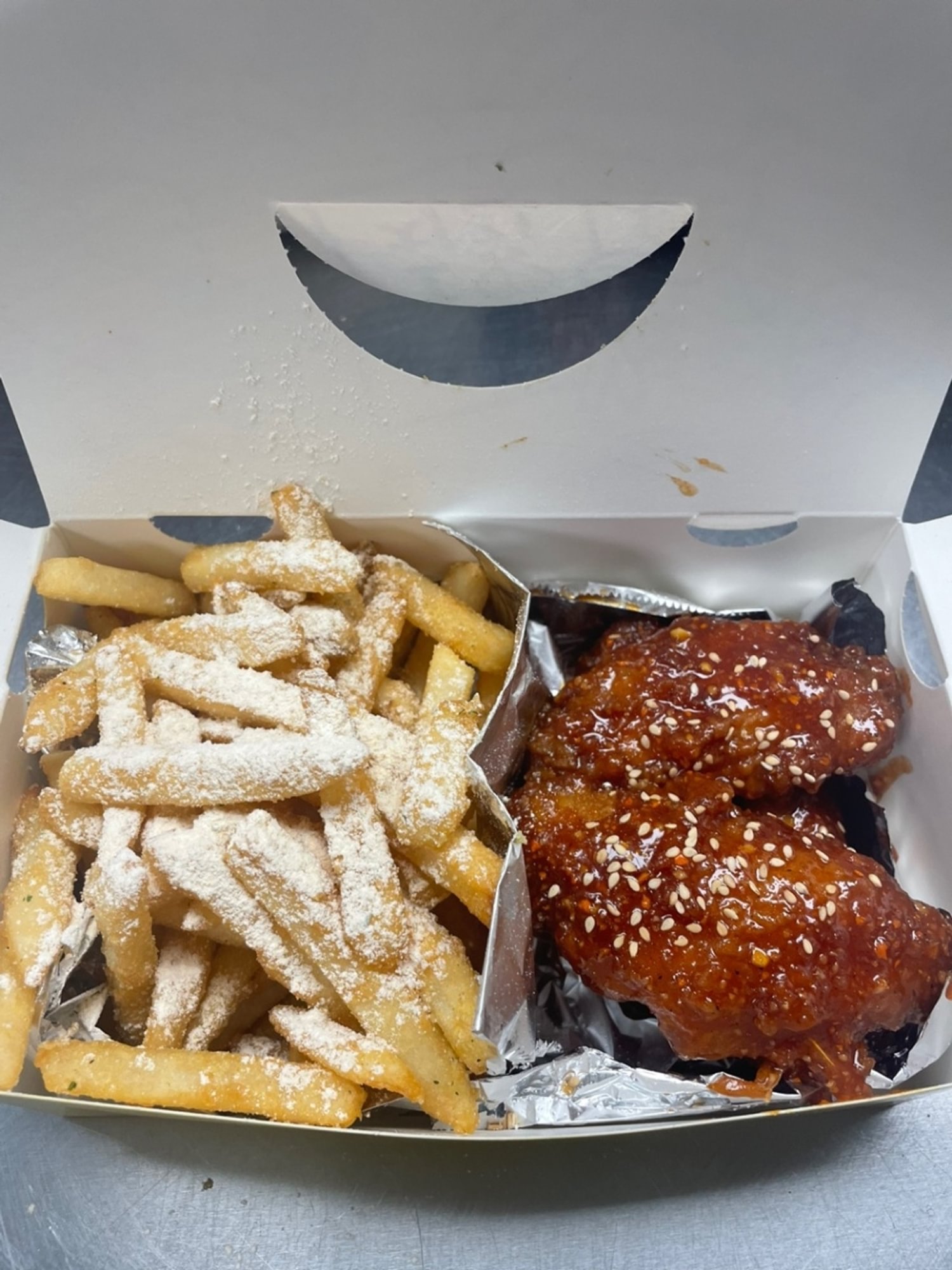 Dinner Wings & Fries