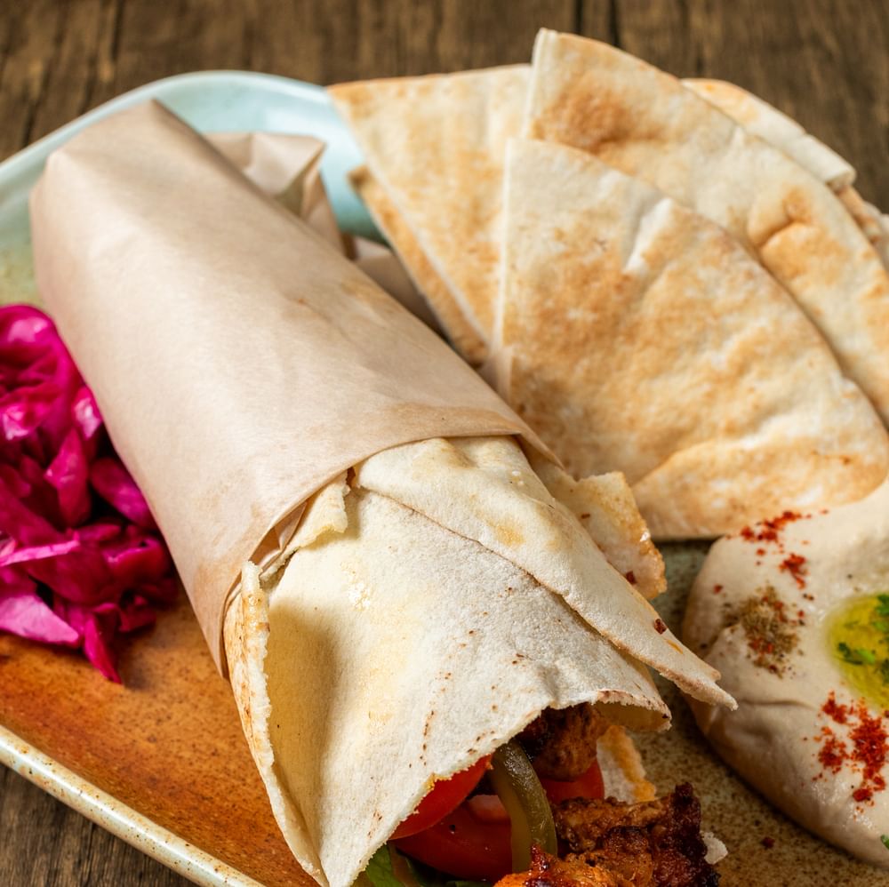 Cauliflower Wrap Combo