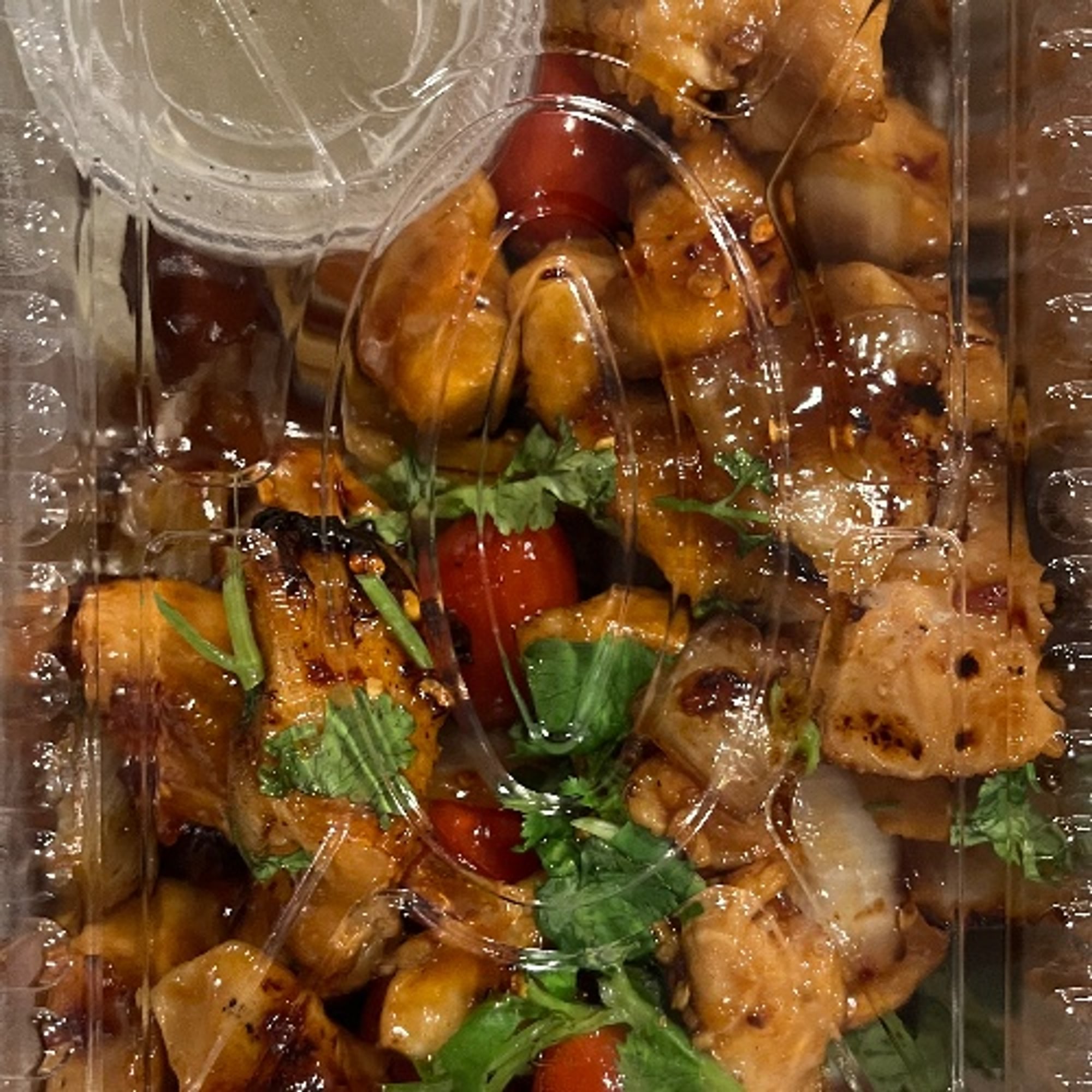 Sizzling Shaken Chicken Platter