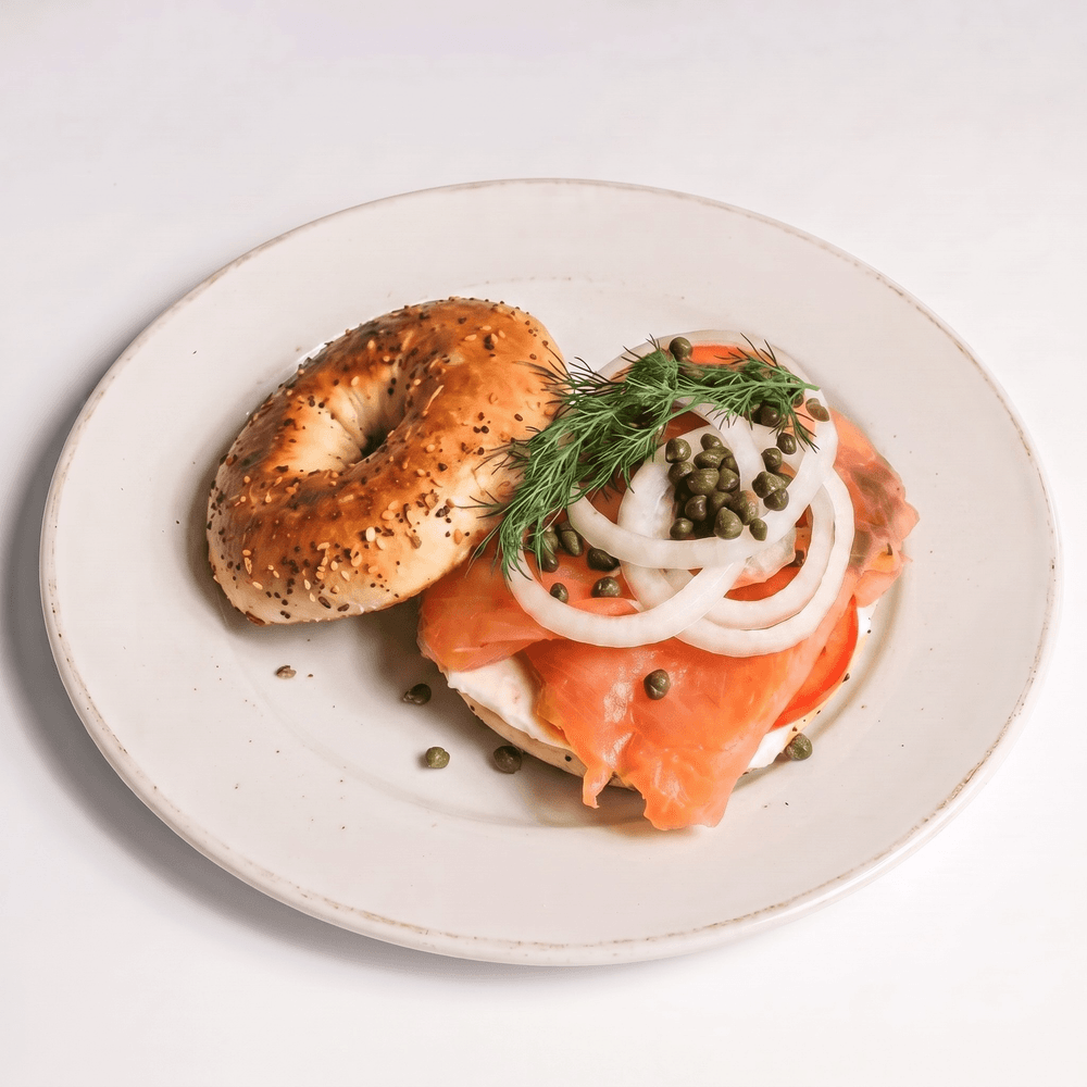 Lox & Cream Cheese Bagel