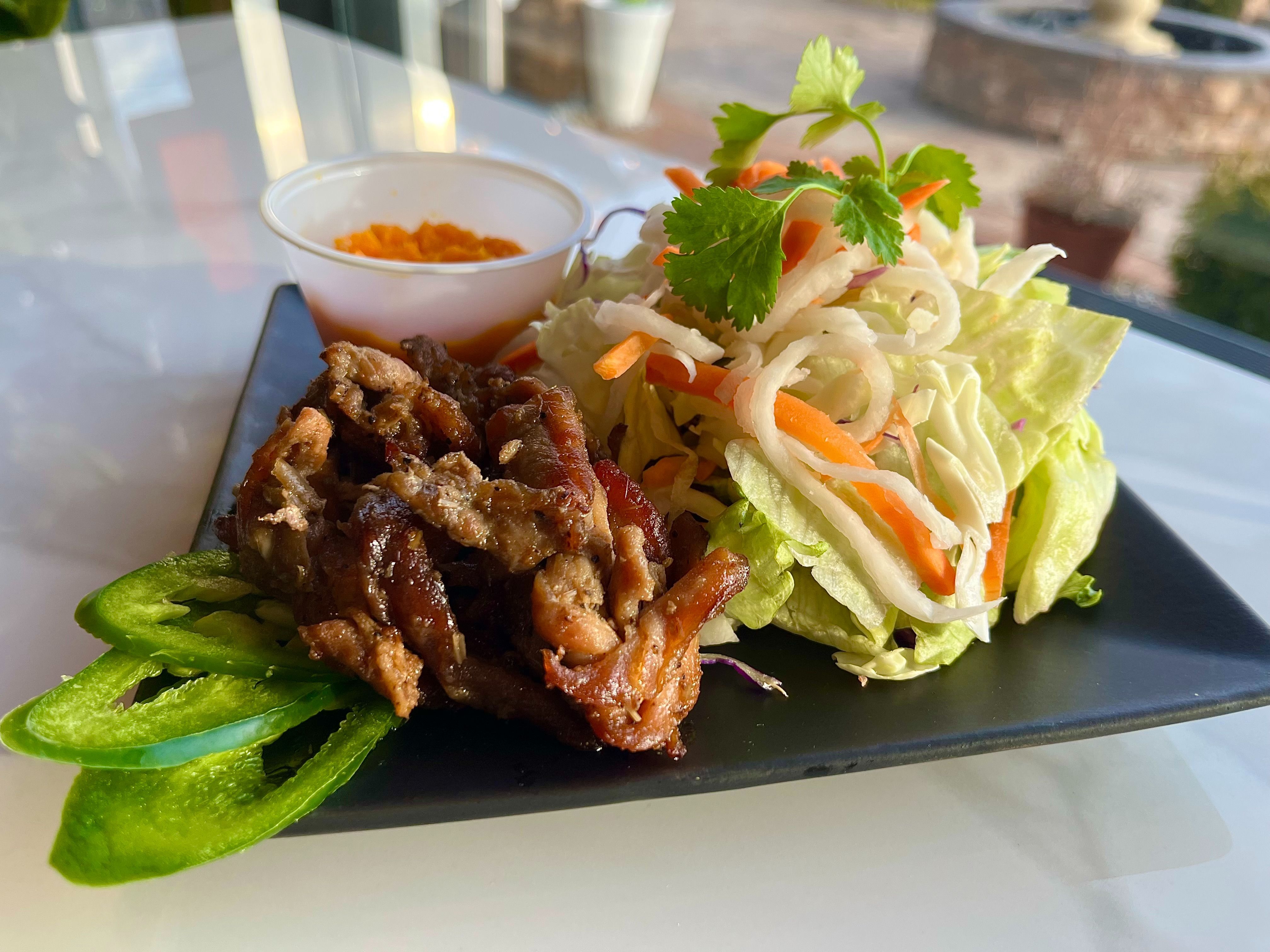 Grilled Pork Salad