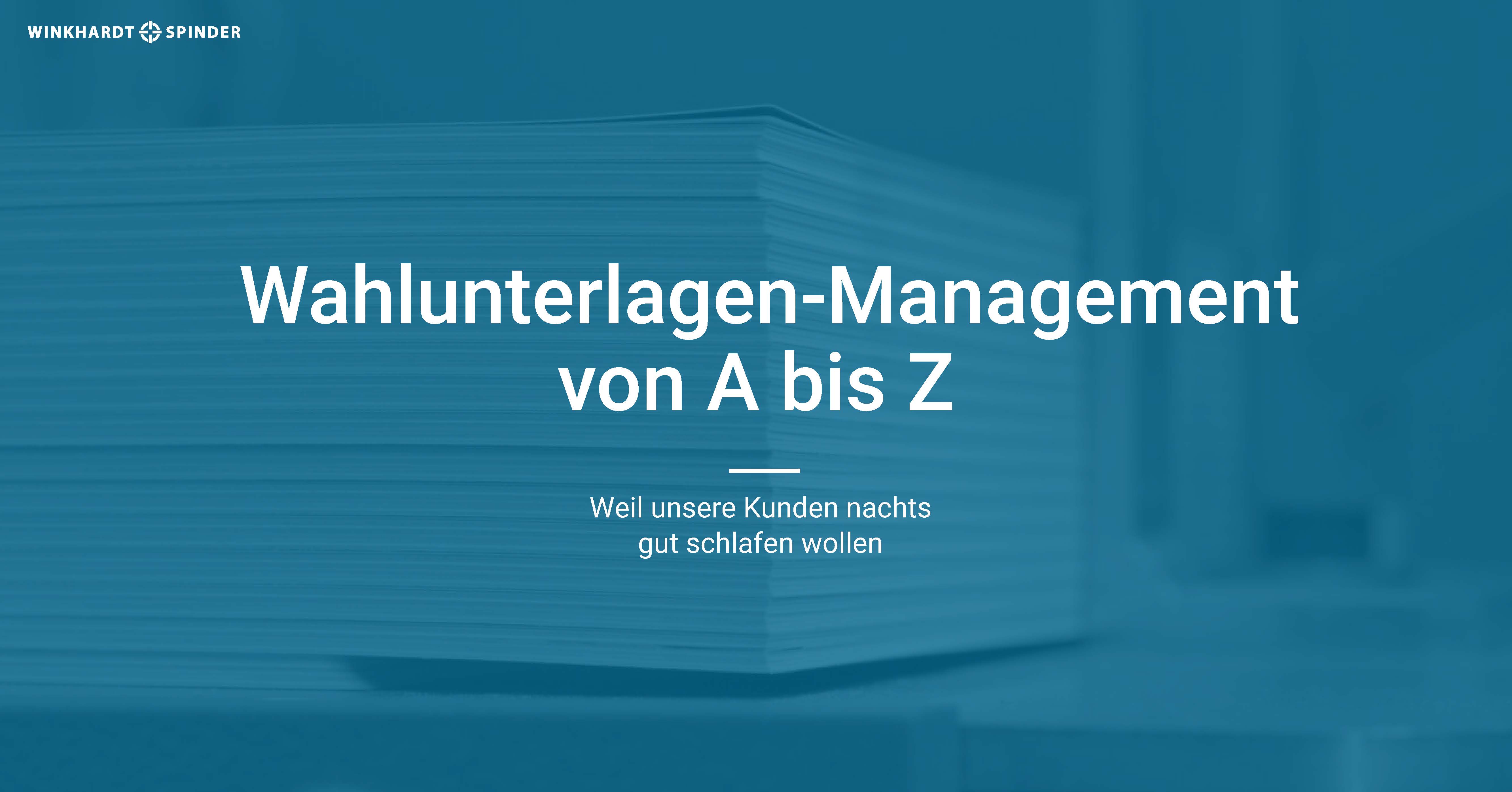Bilder Winkhardt + Spinder GmbH & Co. KG