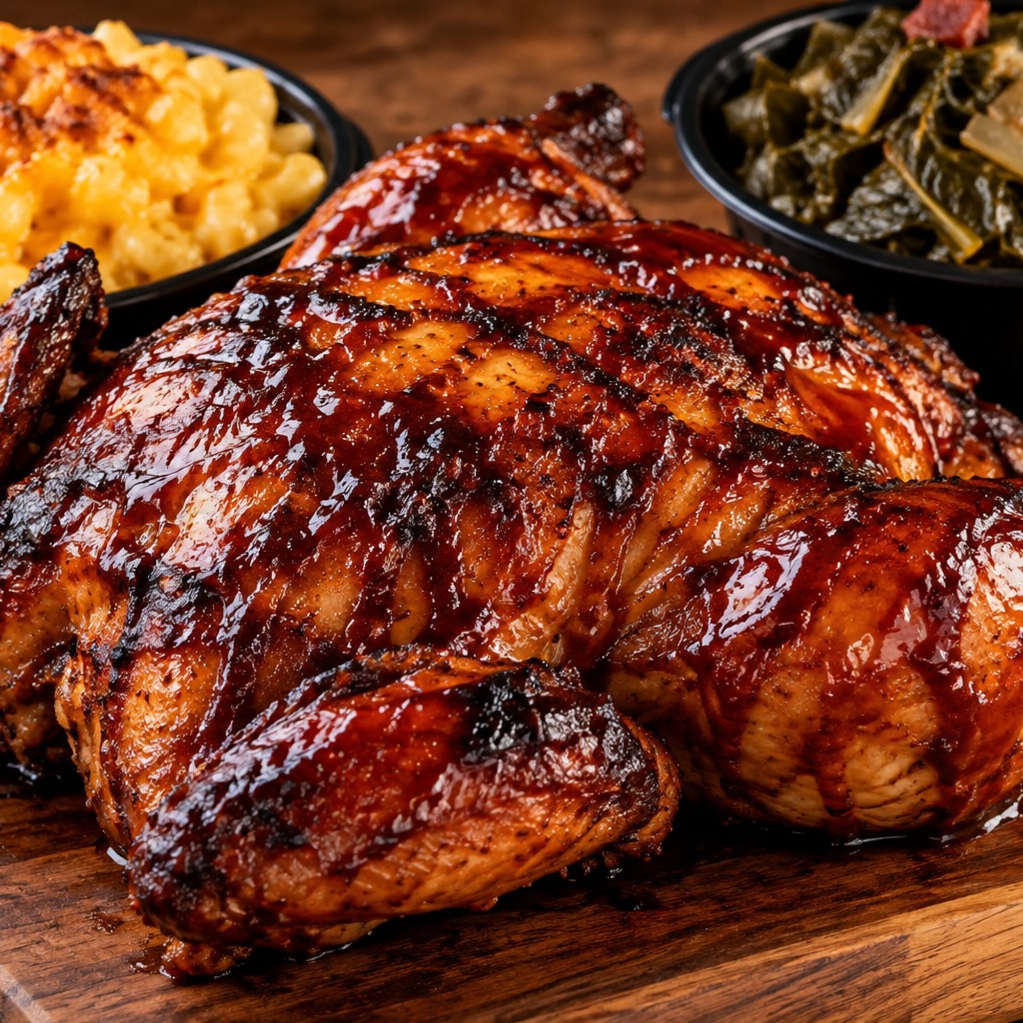 Whole BBQ Chicken Meal