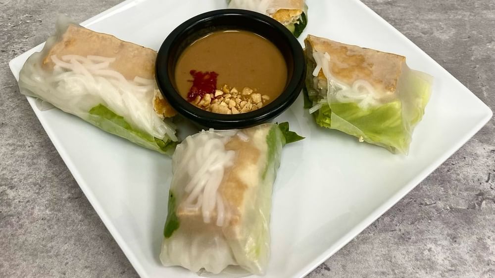A4: Fried Tofu Spring Rolls - Goi Cuon Dau Hu