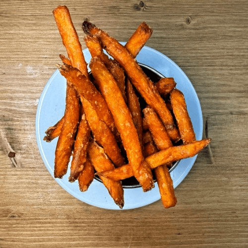 Sweet Potato Fries with Sriracha Mayo