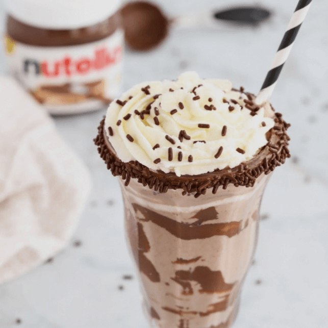 Large Nutella shake