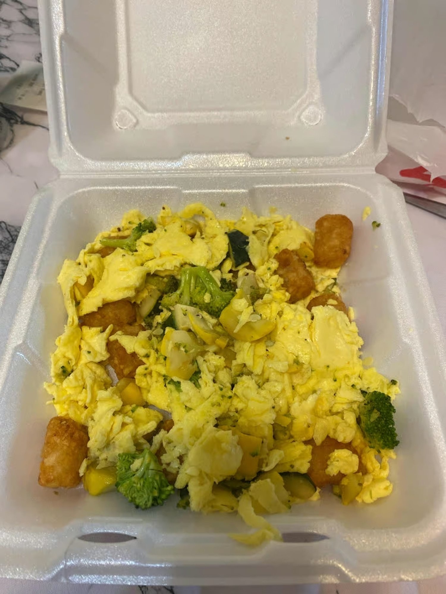 Veggie Tater Tot Bowl