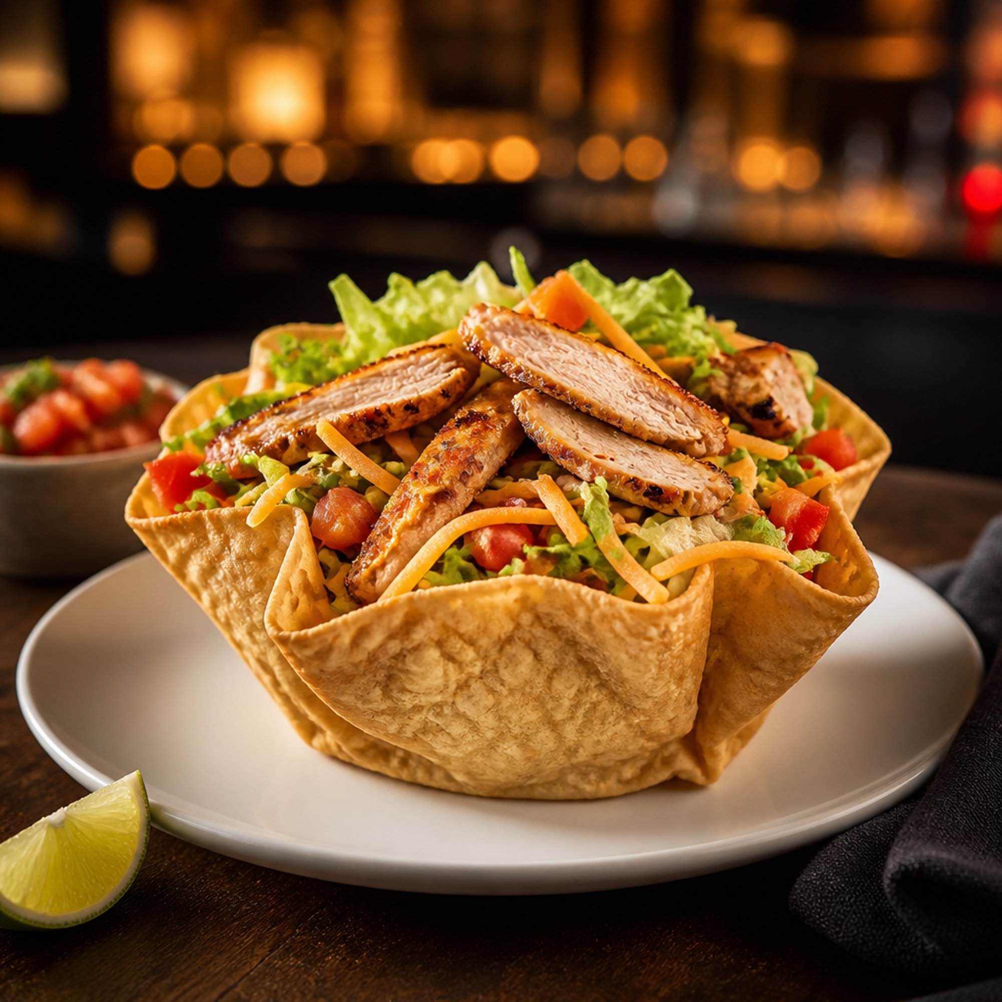 Grilled Chicken Taco Salad
