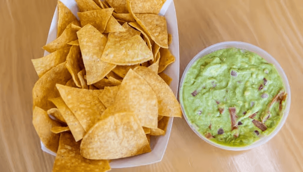 1/2 lb. Guacamole and Chips