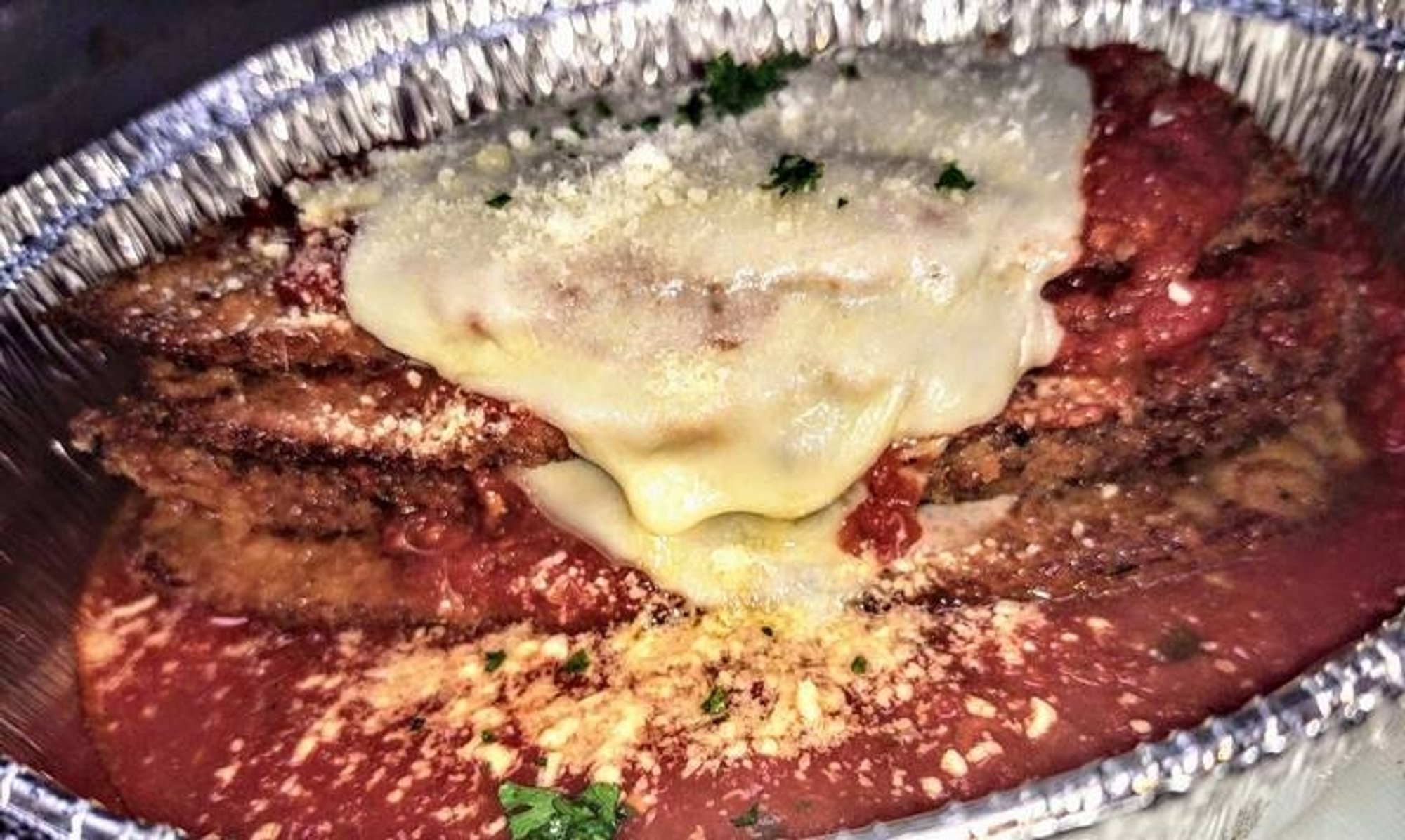 Eggplant Parmesan (Lunch)