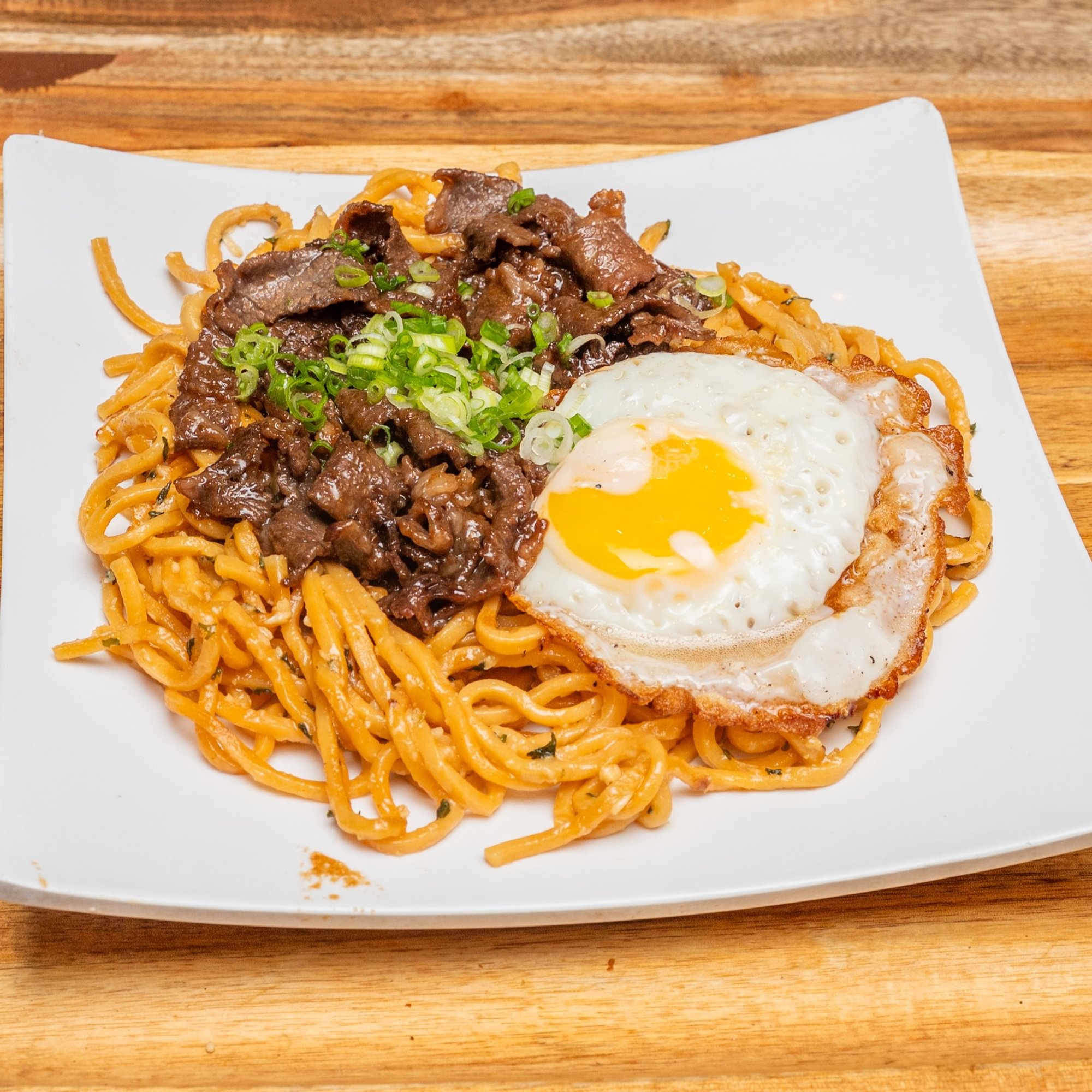 Rib Eye Garlic Noodle