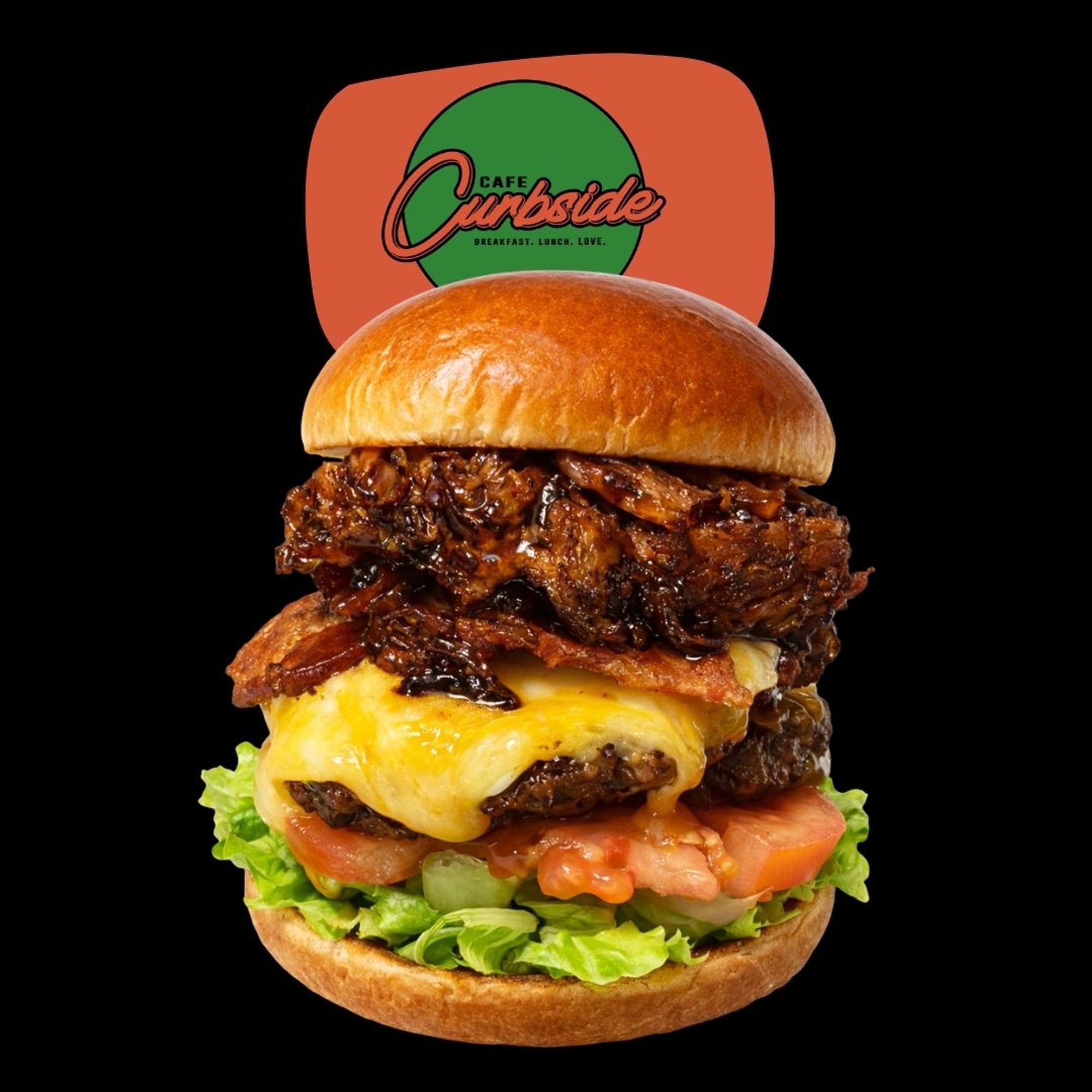 BBQ Bacon Brisket Cheeseburger