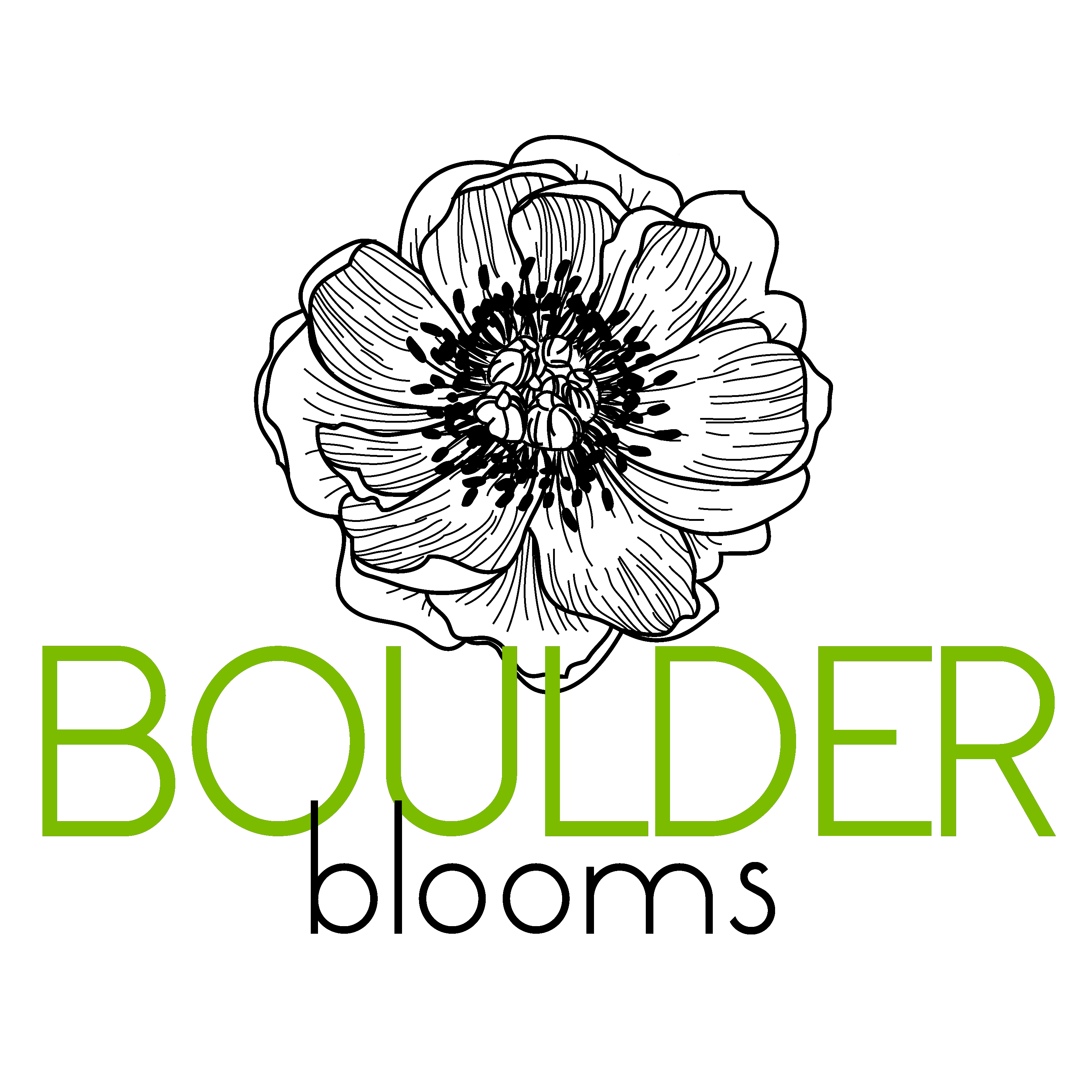 Boulder Blooms Logo