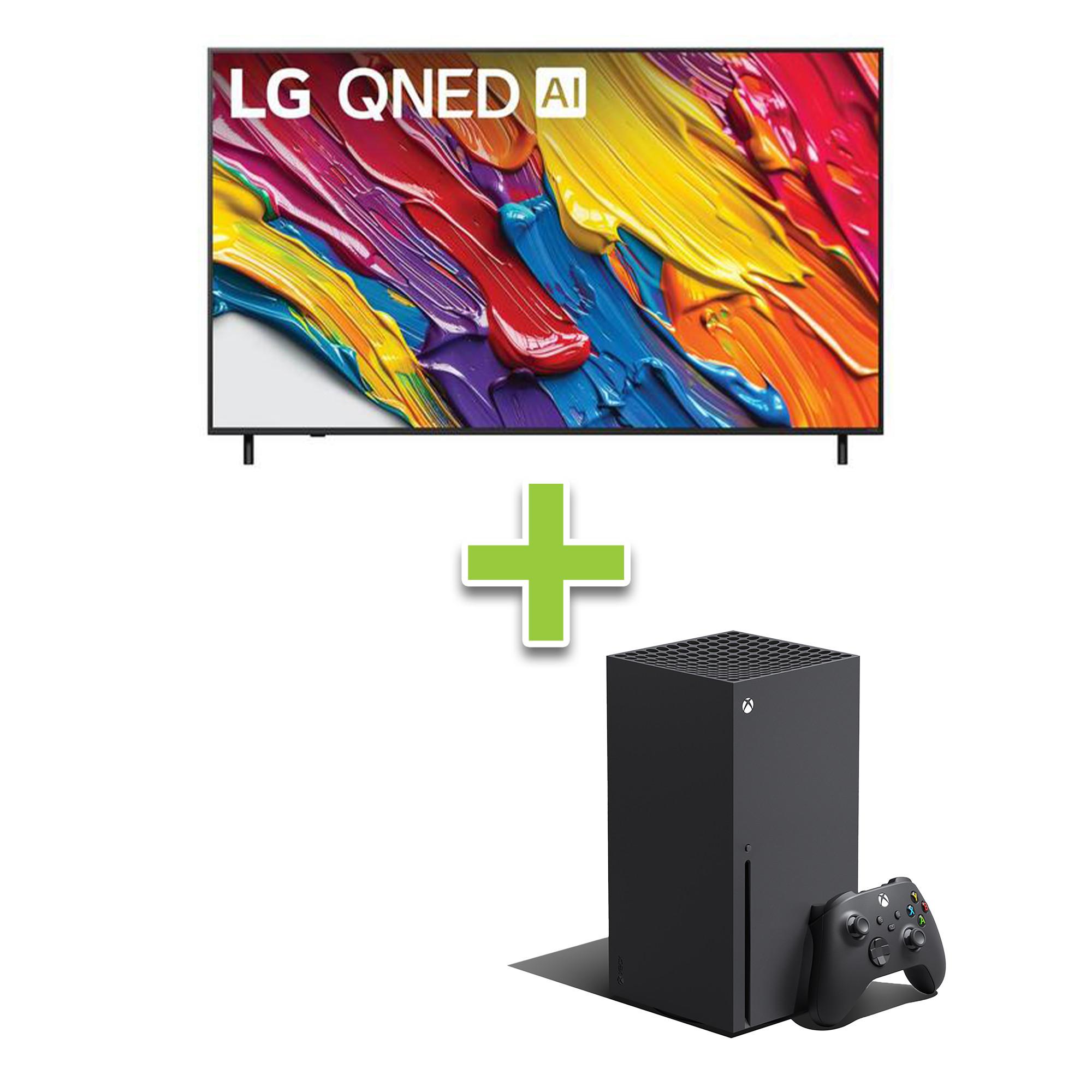 LG 55" 4K QNED Smart TV w/ webOS 25 & Xbox Series X 1TB Console