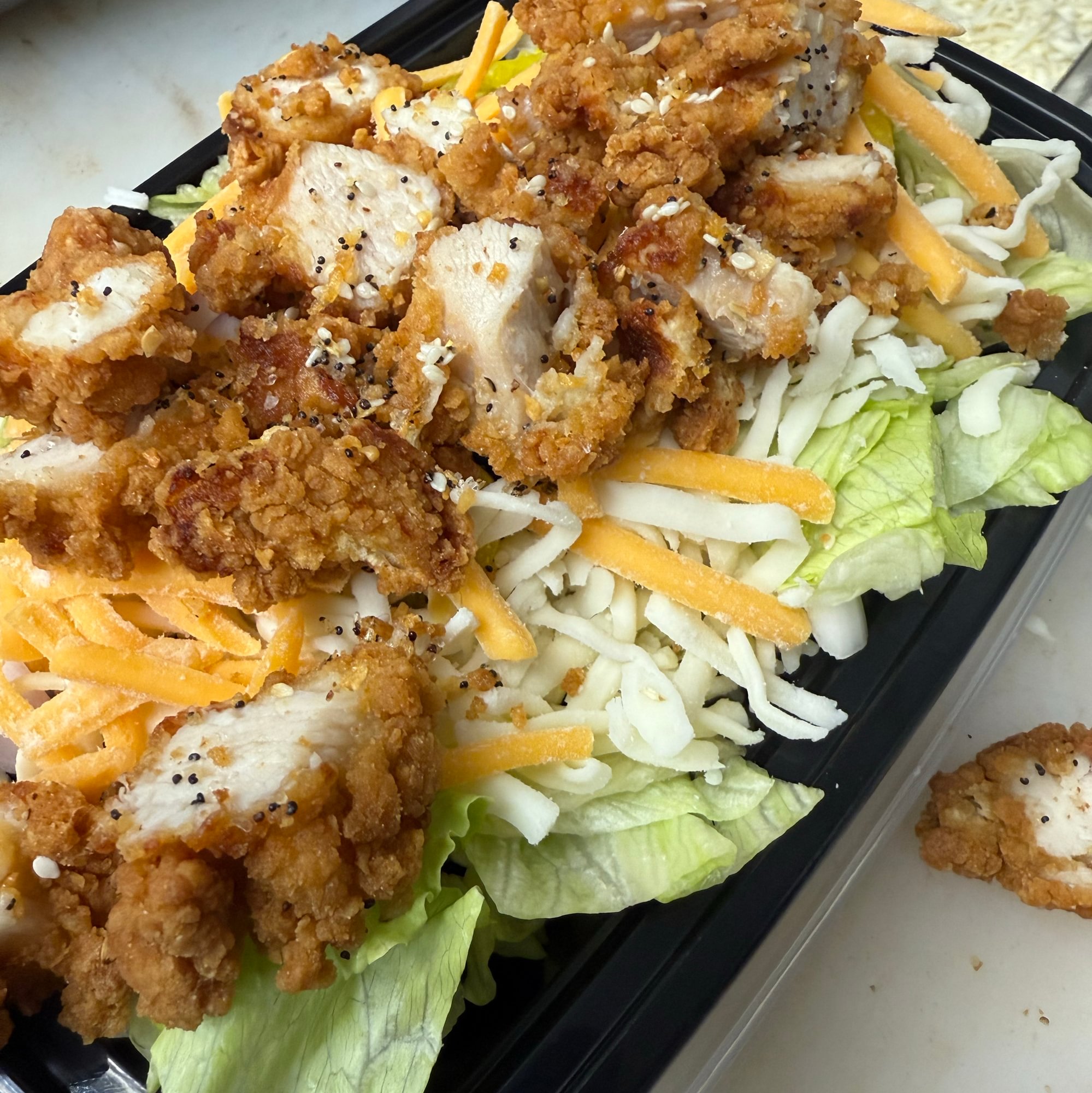 Fried Chicken Salad