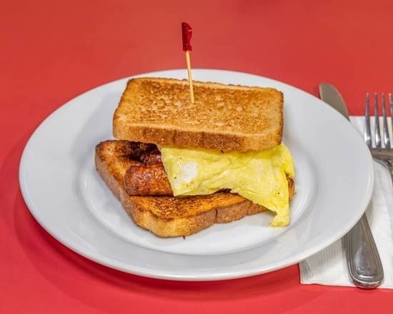 Egg with Turkey Sausage Sandwich