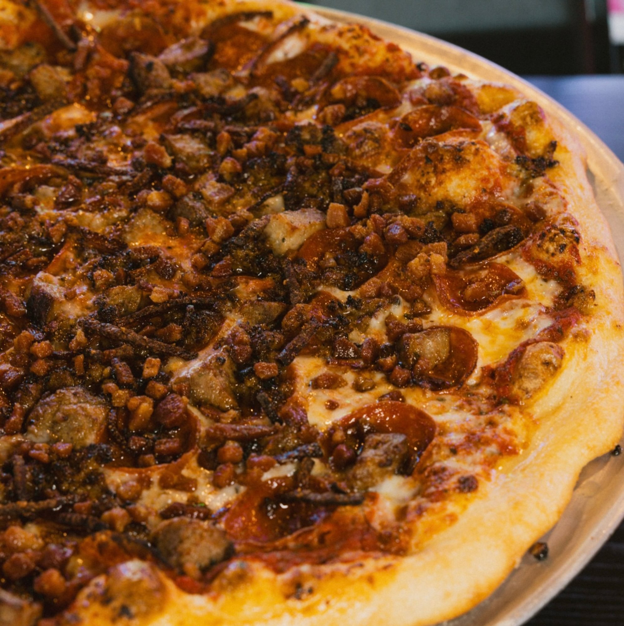 All the Meats... Baby Pizza 10"
