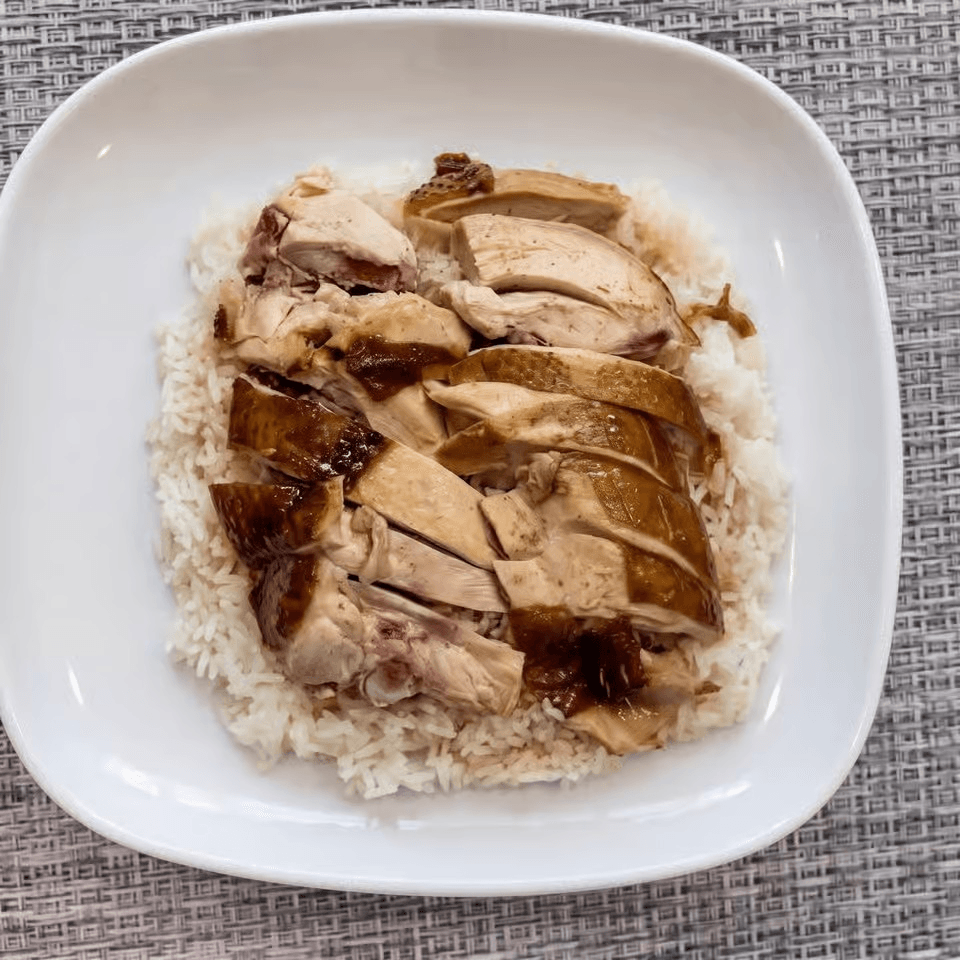 Soy Sauce Chicken on Rice / 油雞飯