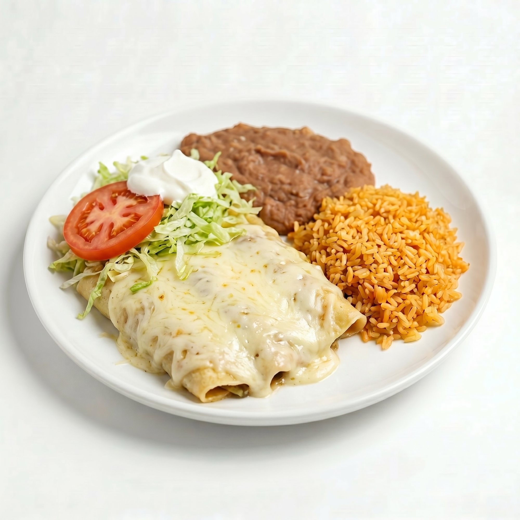 Green Chicken Enchiladas