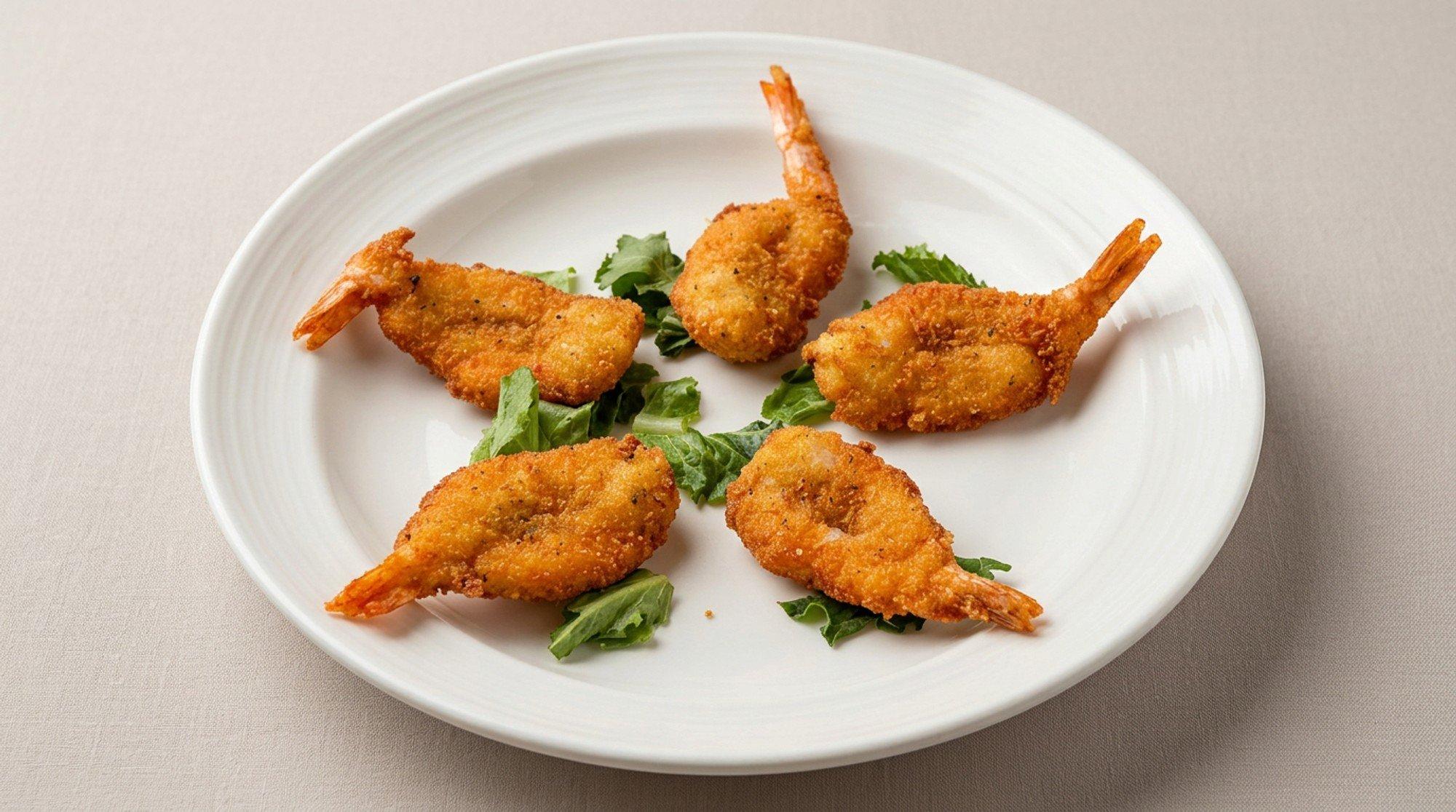 Golden Fried Jumbo Shrimp