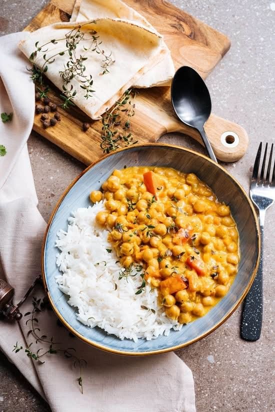 VEGAN - Spinach & Curry Chick Pea - LARGE