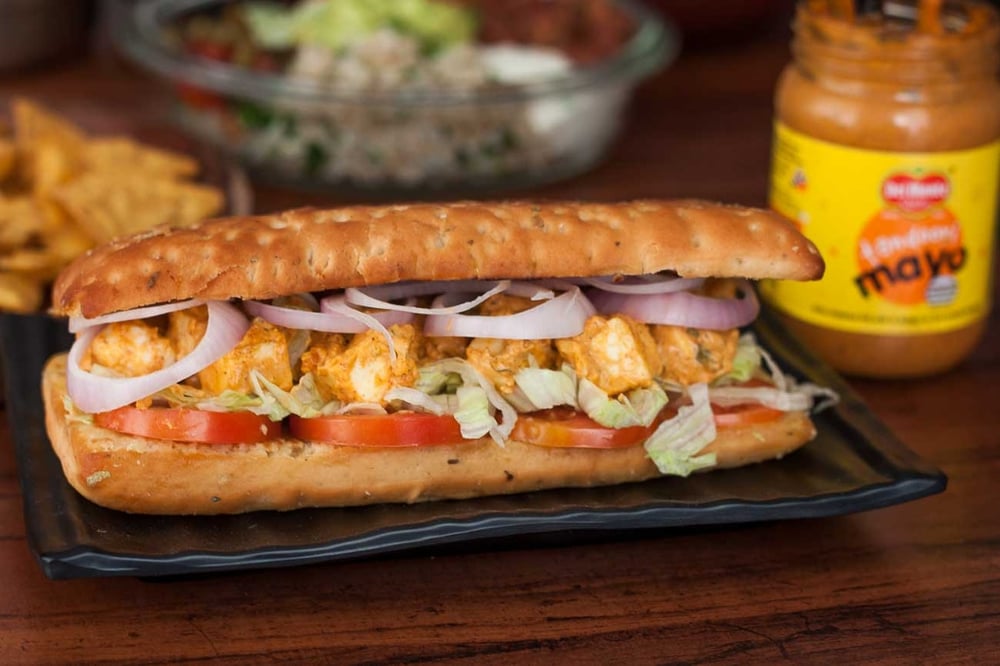 Paneer Tikka Sandwich