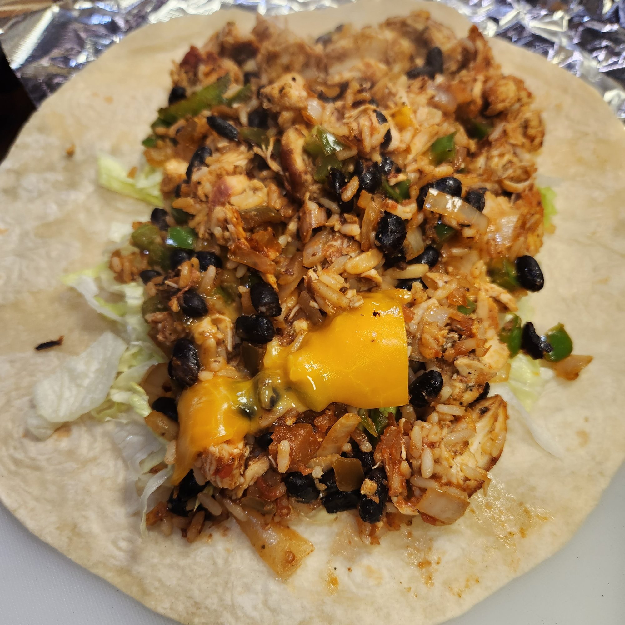 Chicken Fatija Wrap