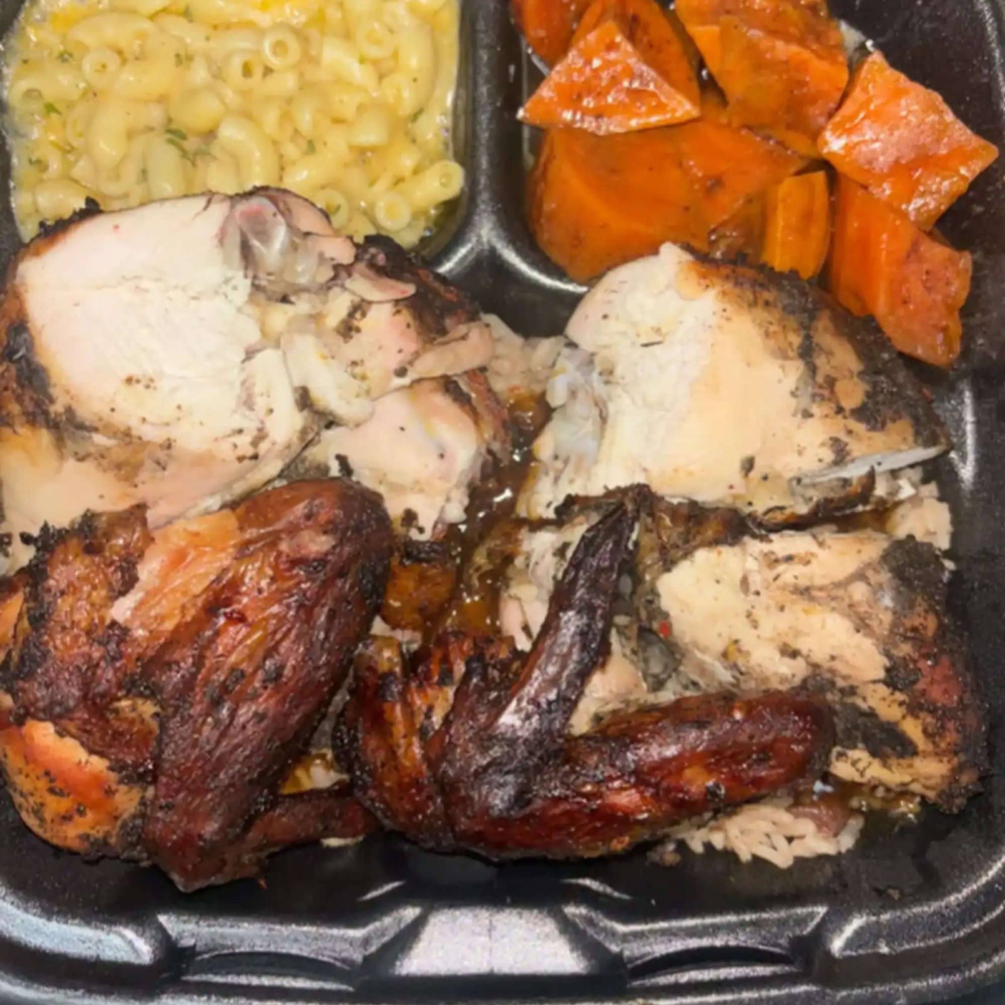 1/4 Jerk Chicken White