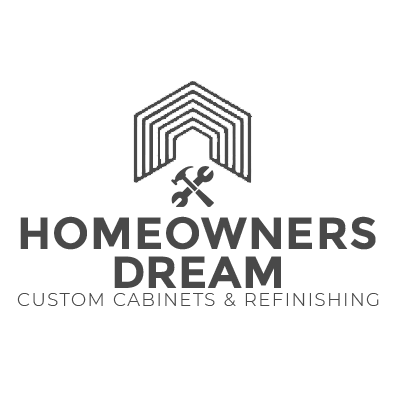 Homeowners Dream Custom Cabinets &amp; Refinishing Logo