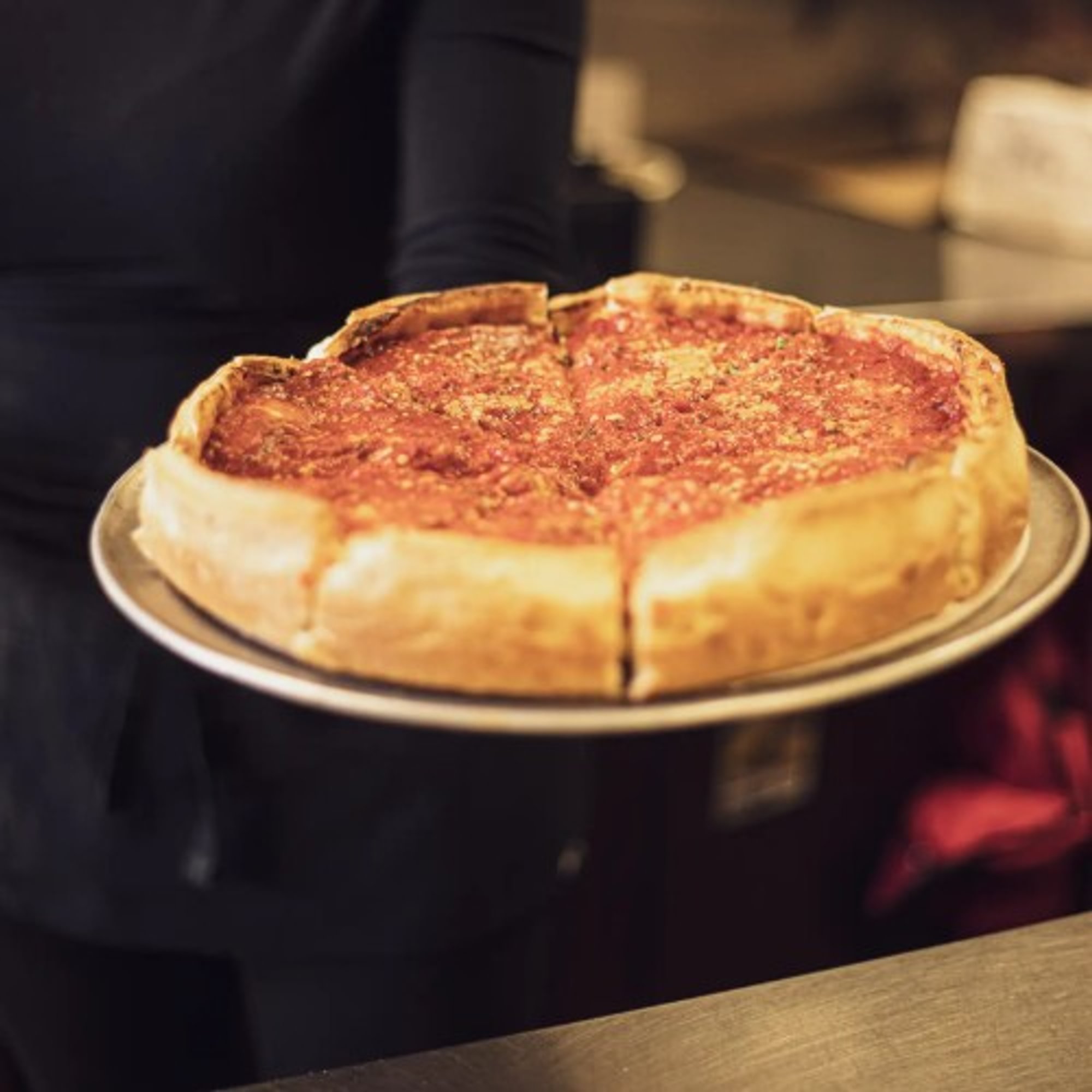 Sicilia's Special Stuffed Pizza