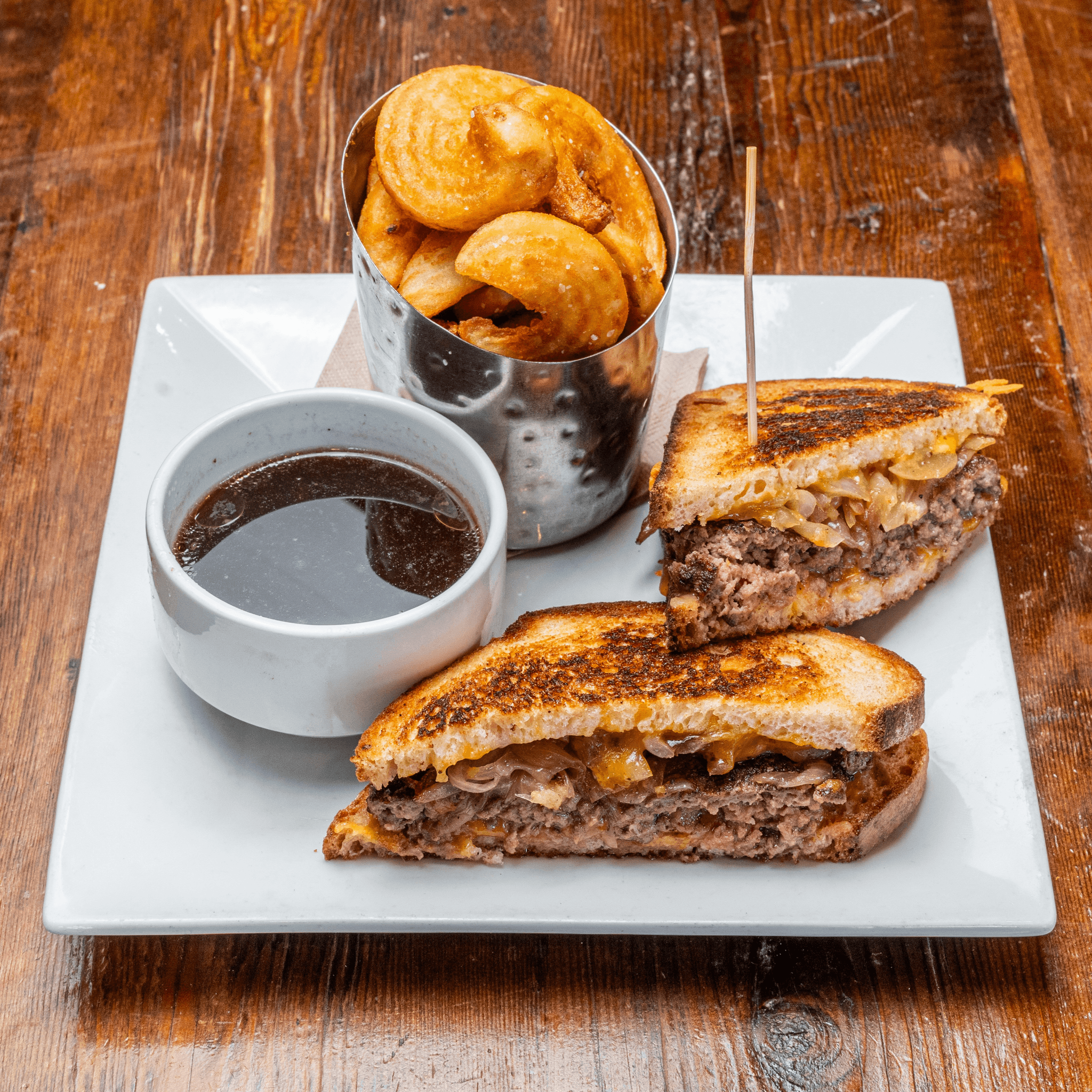 Patty Melt 1/2 Pound Burger