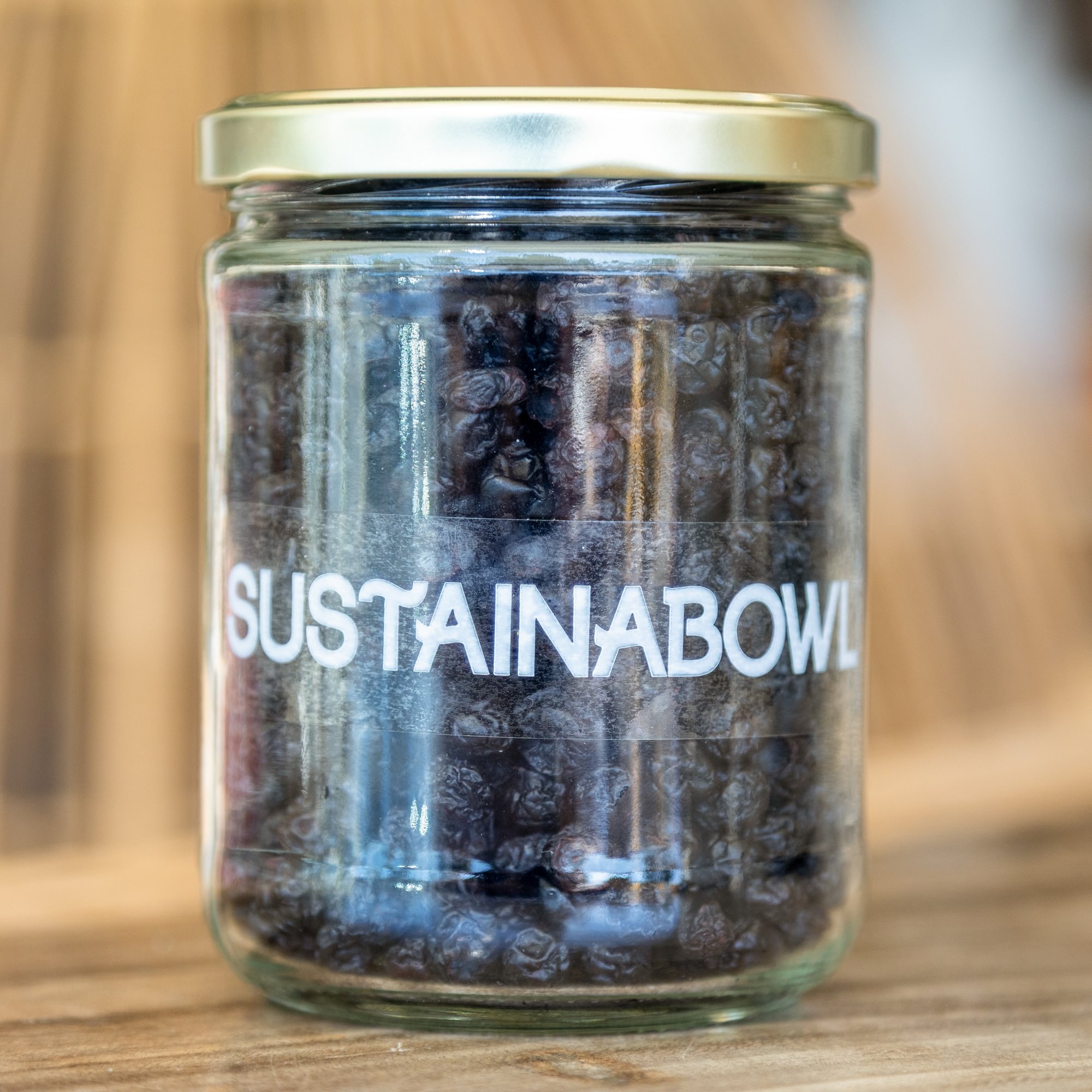 Dried blueberries