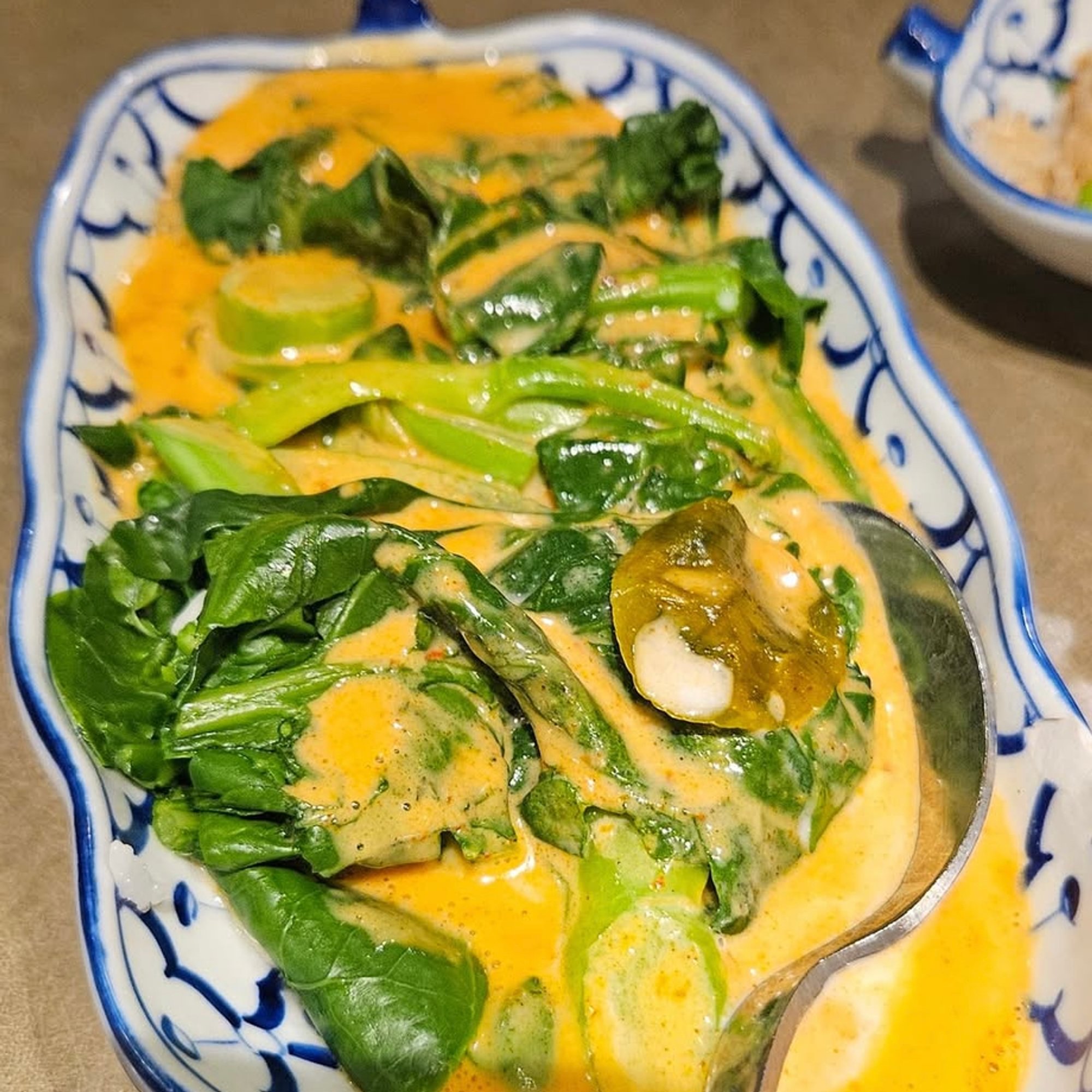 Tender Greens with Panang Sauce (V) (GF) - Side