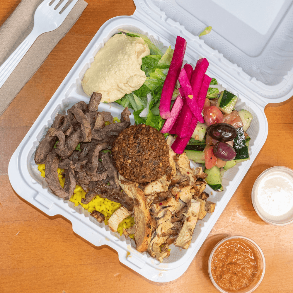 Mixed Shawarma Plate