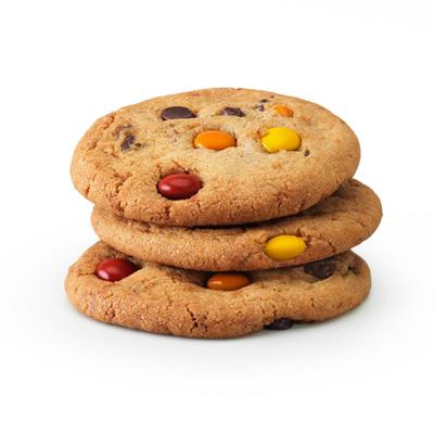 3x Rainbow Candy Chip Cookies