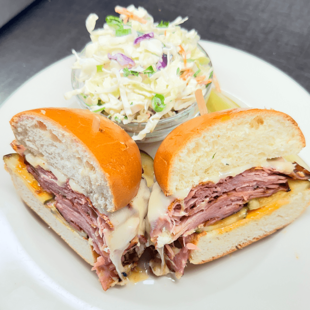 Shaved Ham Cubano Sandwich