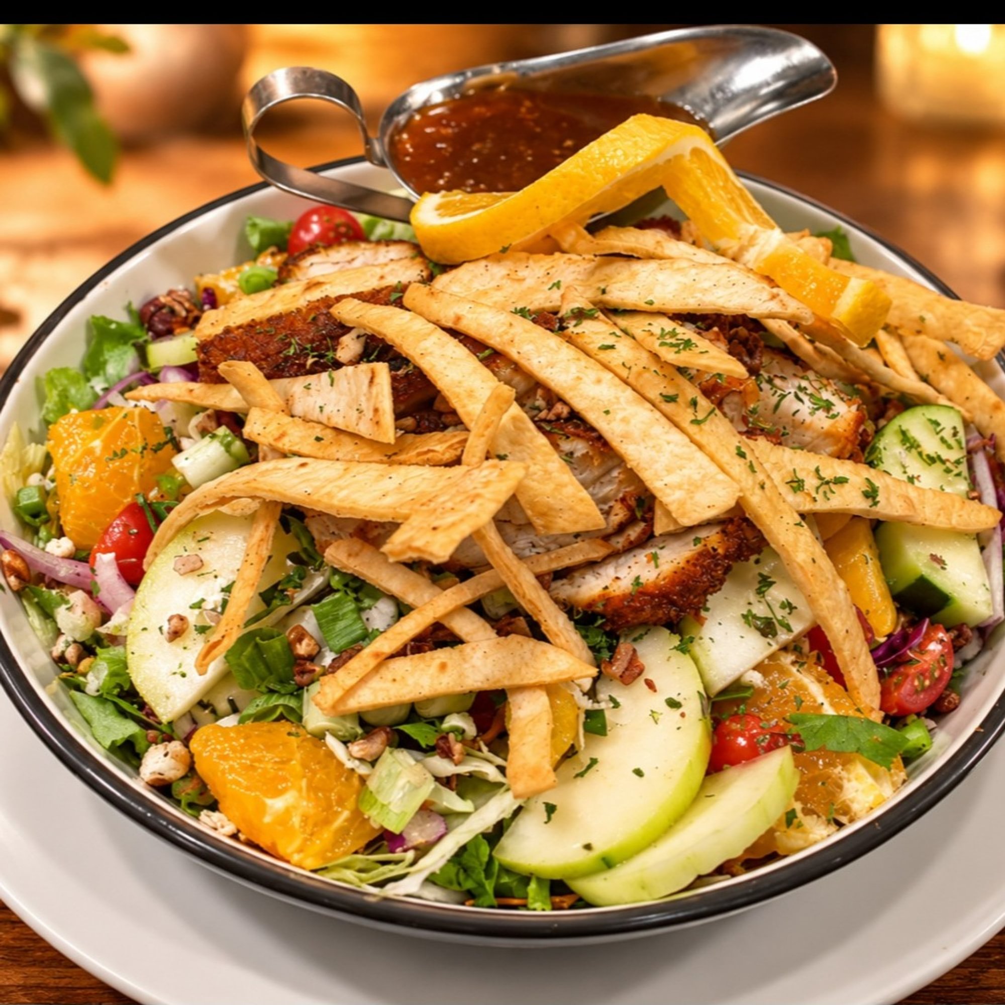 Asian Crispy Chicken Salad