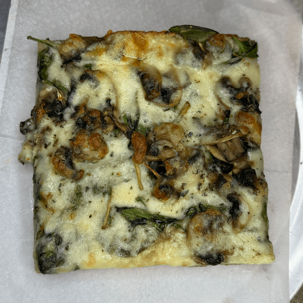 Spinach Mushroom Truffle, Slice