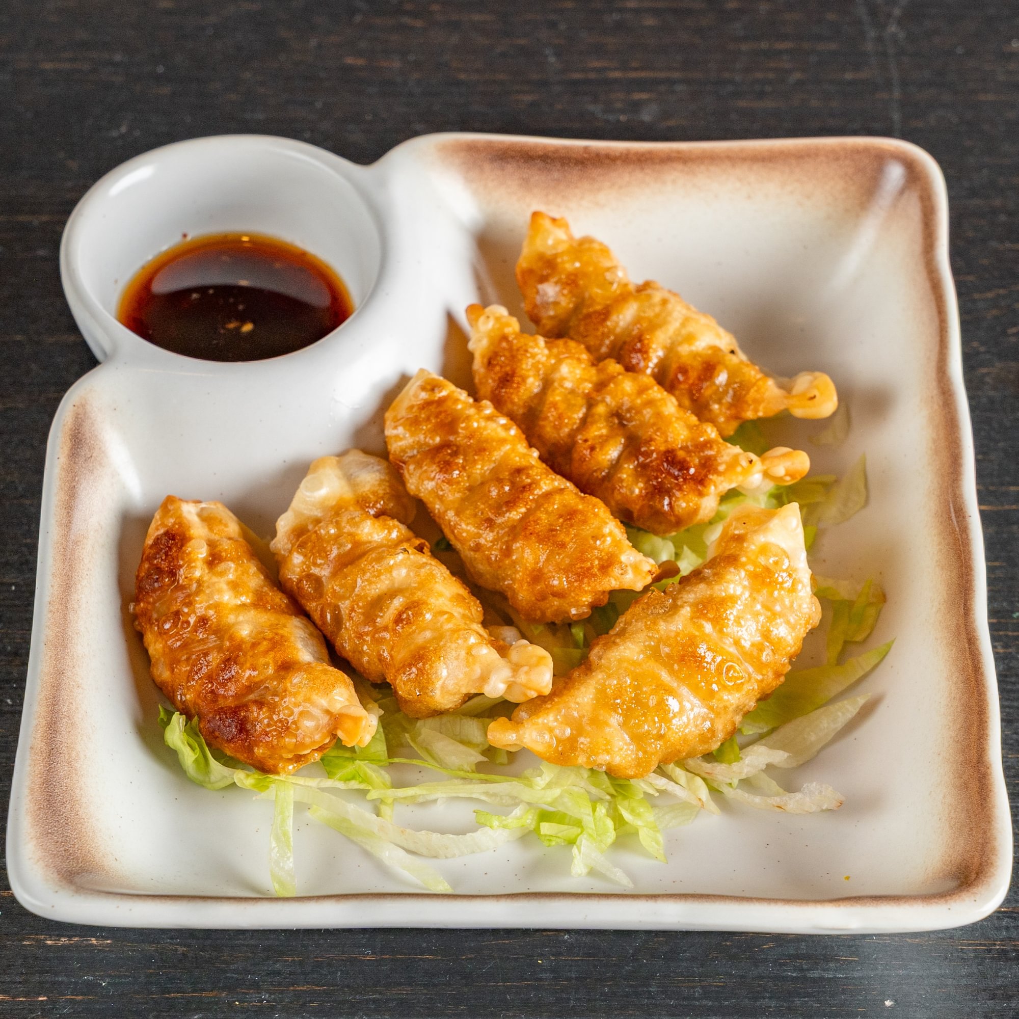 Gyoza or Veg Gyoza