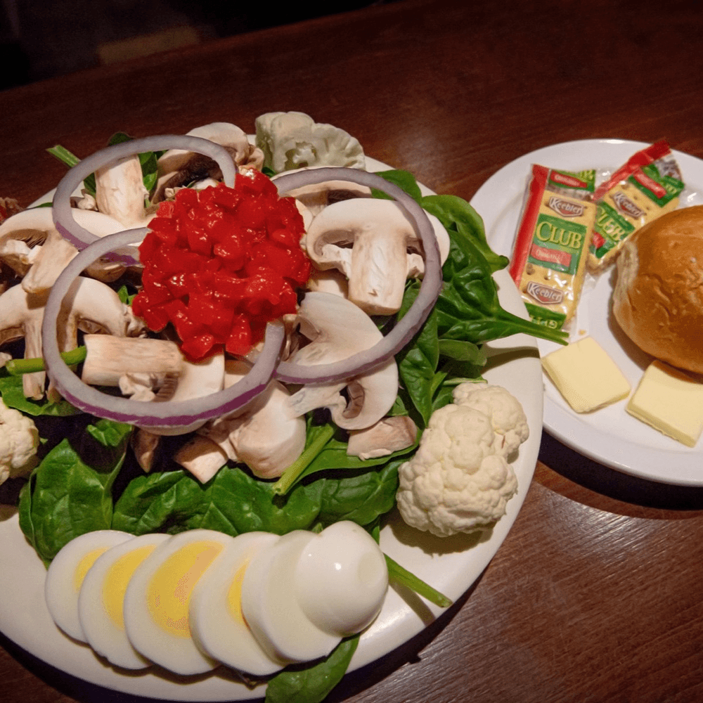 Spinach & Bacon Salad