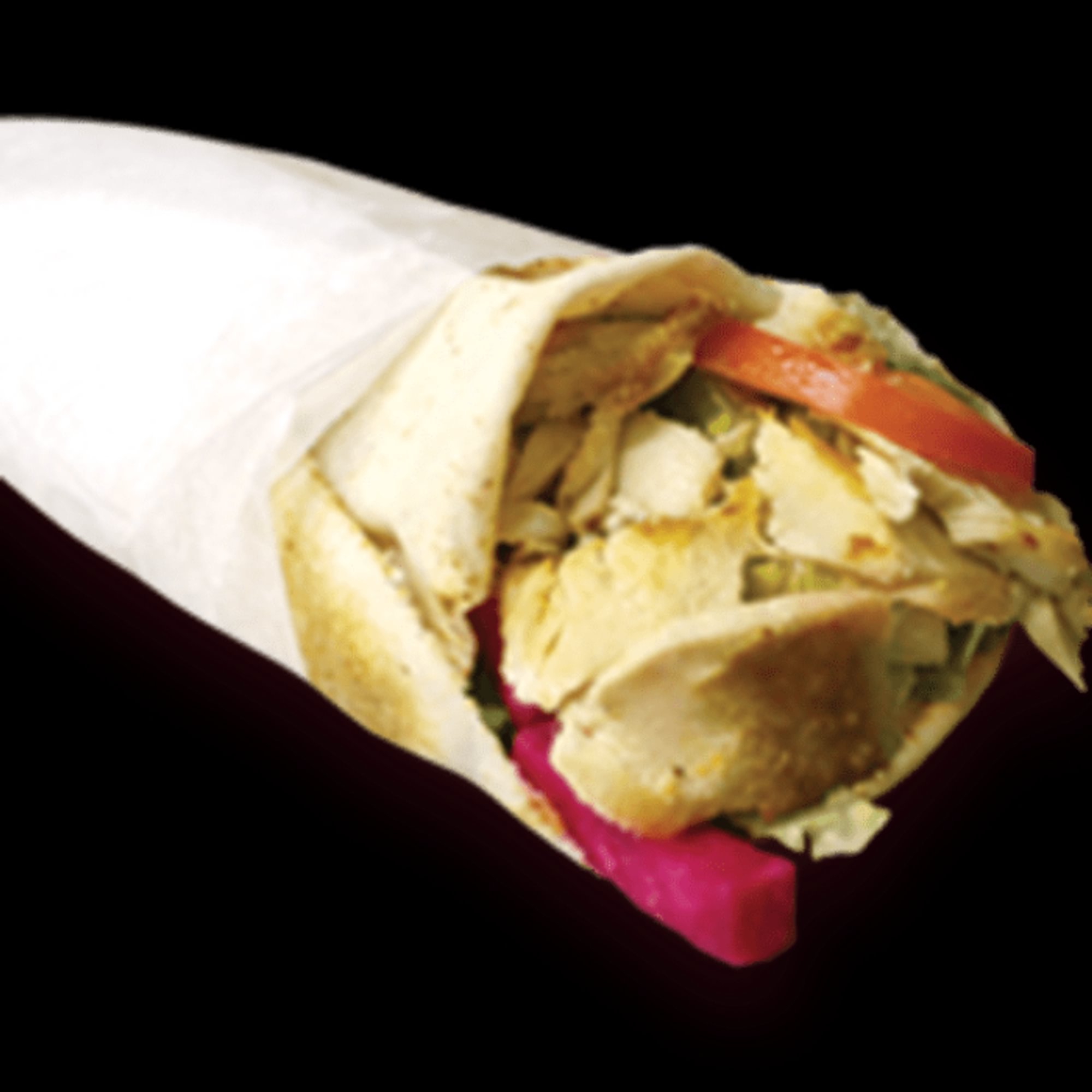 Chicken Shawarma Pita Wrap