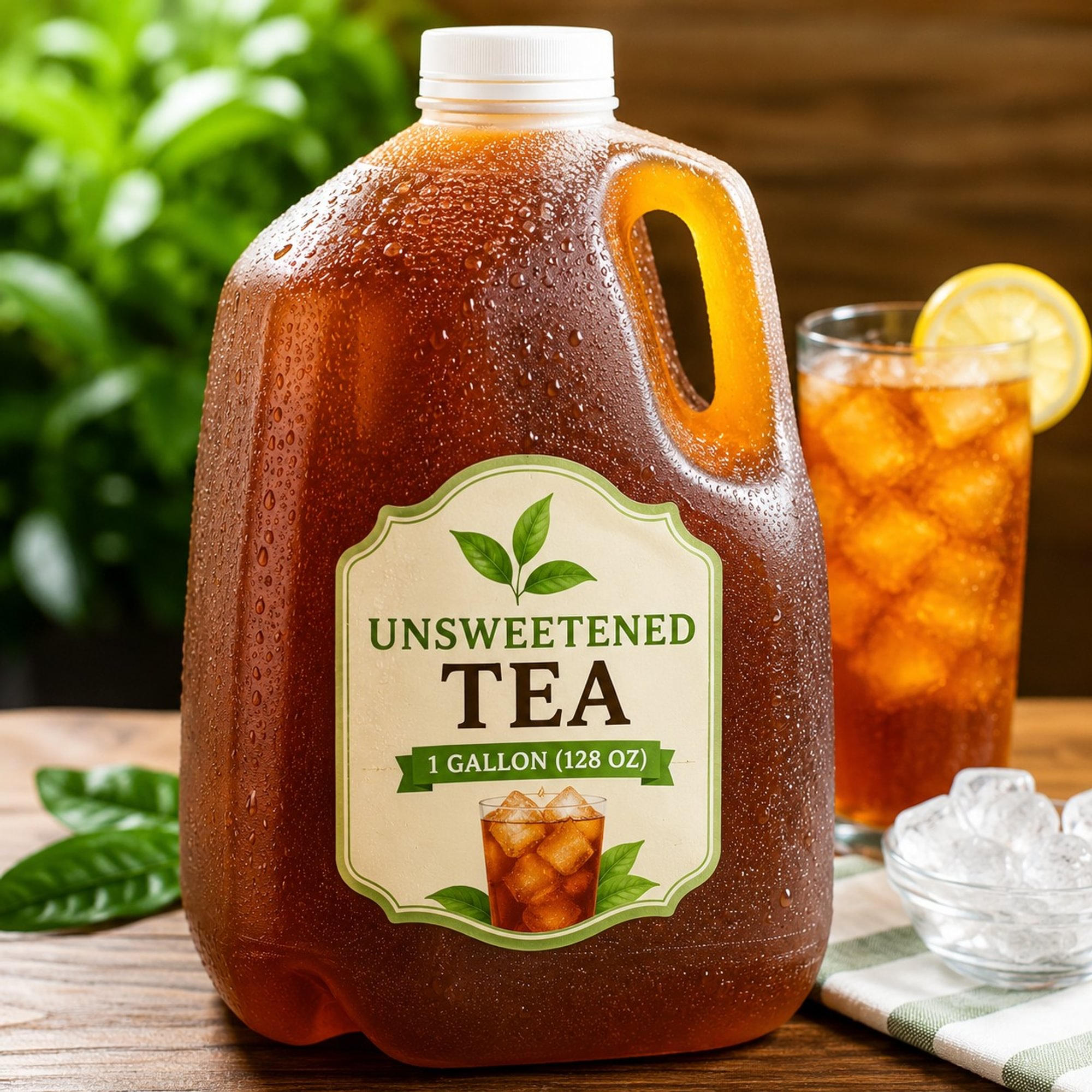 1 Gallon Unsweetened Tea (128 oz)