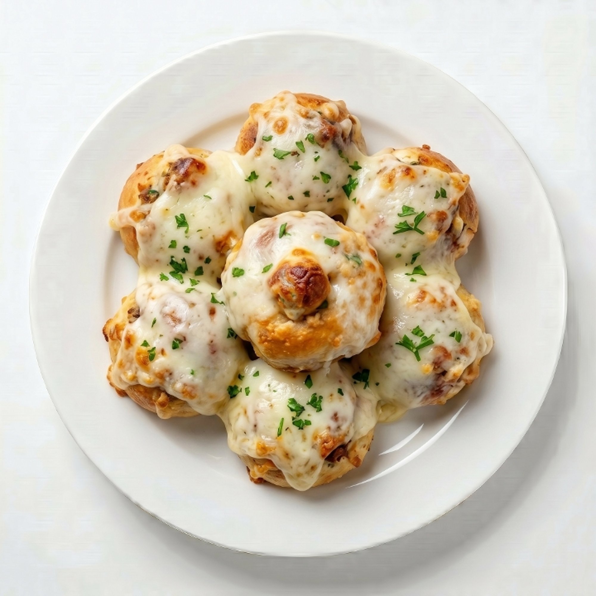 6 Garlic Cheese Knots