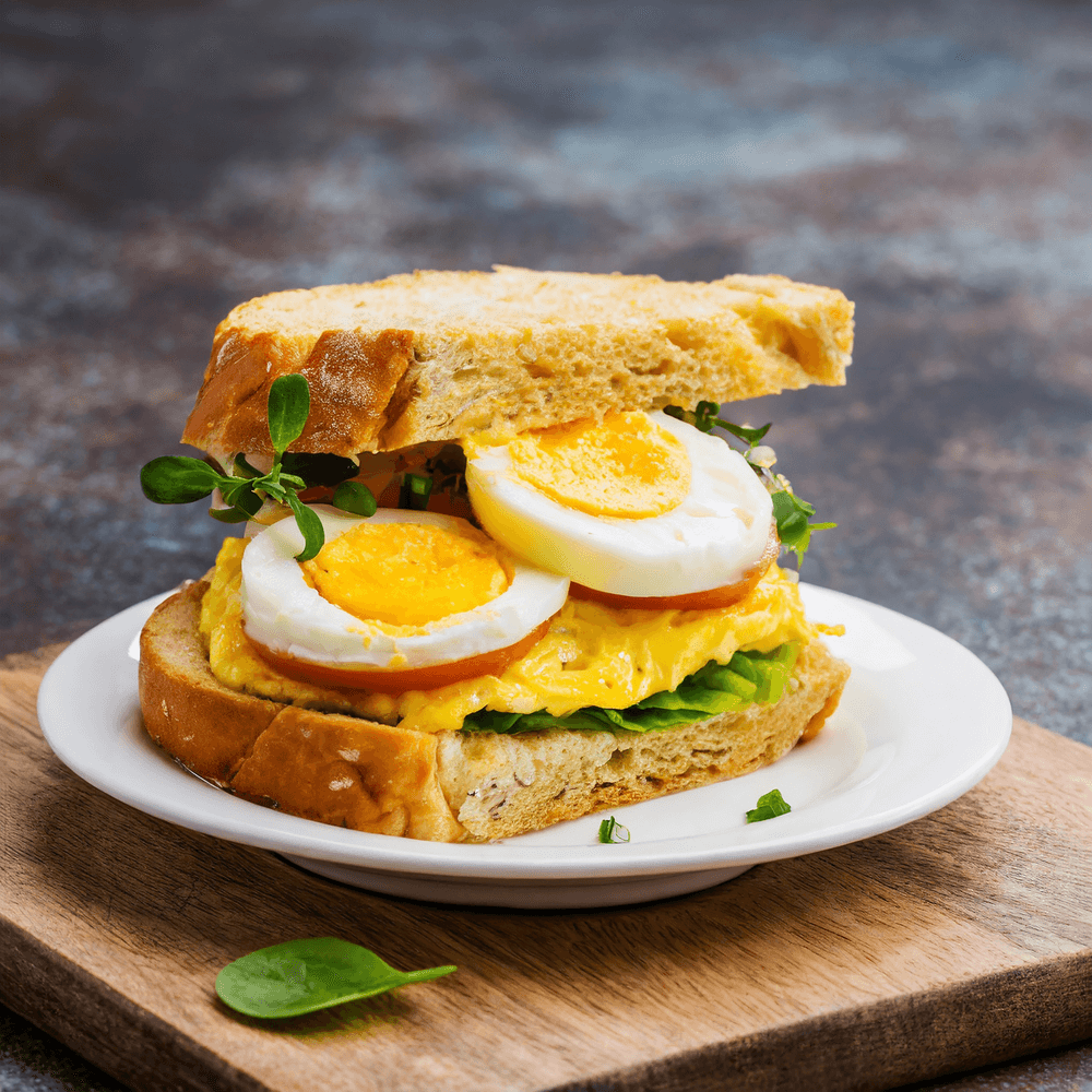 Plain Egg Sandwich